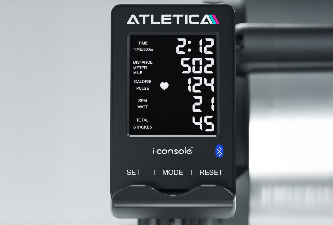 Carbonrow Rudergerät: Trainingsmonitor