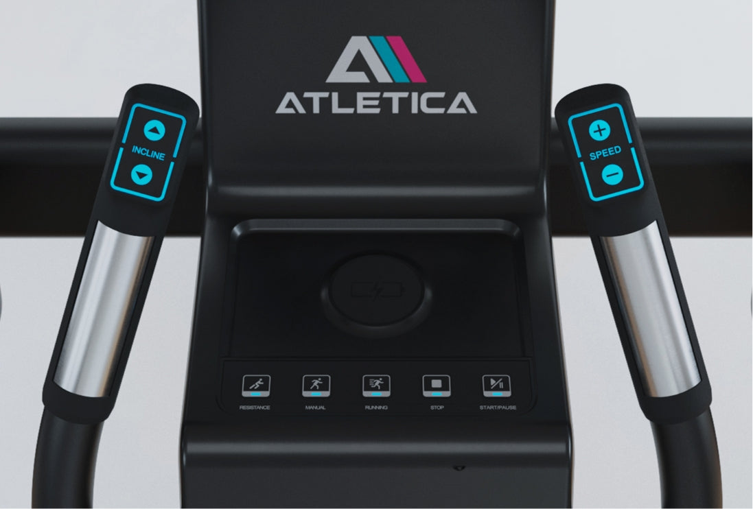 Schnelleinstellungen Handgriffen Laufband MagnaSled