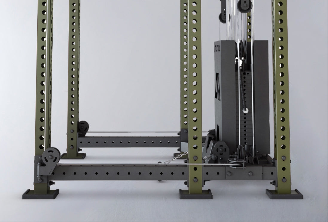 R8 Alpha Power Rack: Extreme Stabilität  