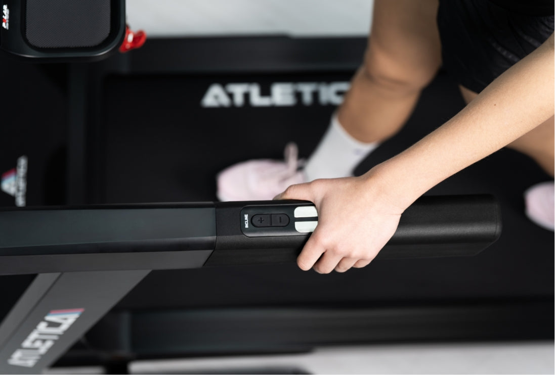 Fasttrack Laufband seitliche Handgriffe