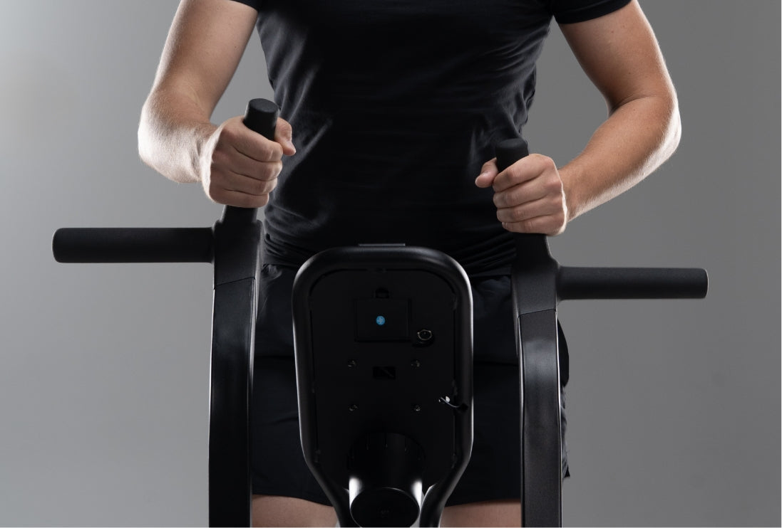 Zwei Griffmöglichkeiten am MagnaBike