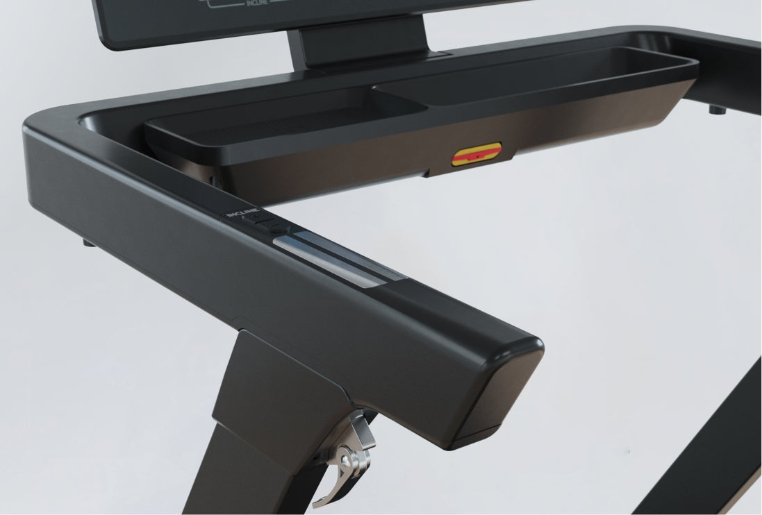 Seitengriffe am Flash Laufband: Seitliche Geschwindigkeitsregelung 