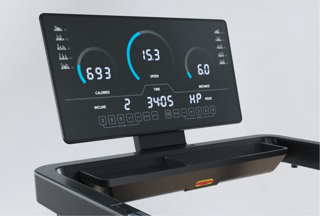 Laufband Flash mit Black Matrix LED Display 