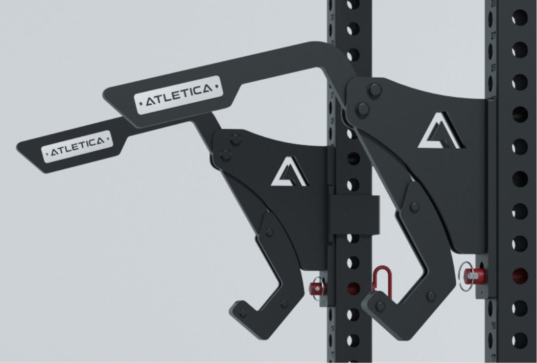 R8 Legend Power Rack: Integrierte Monolifts 