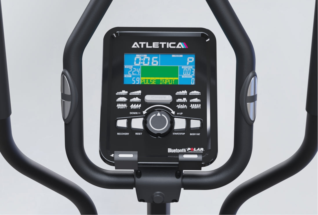 Crosstrainer Cyclone: Unkompliziertes Display