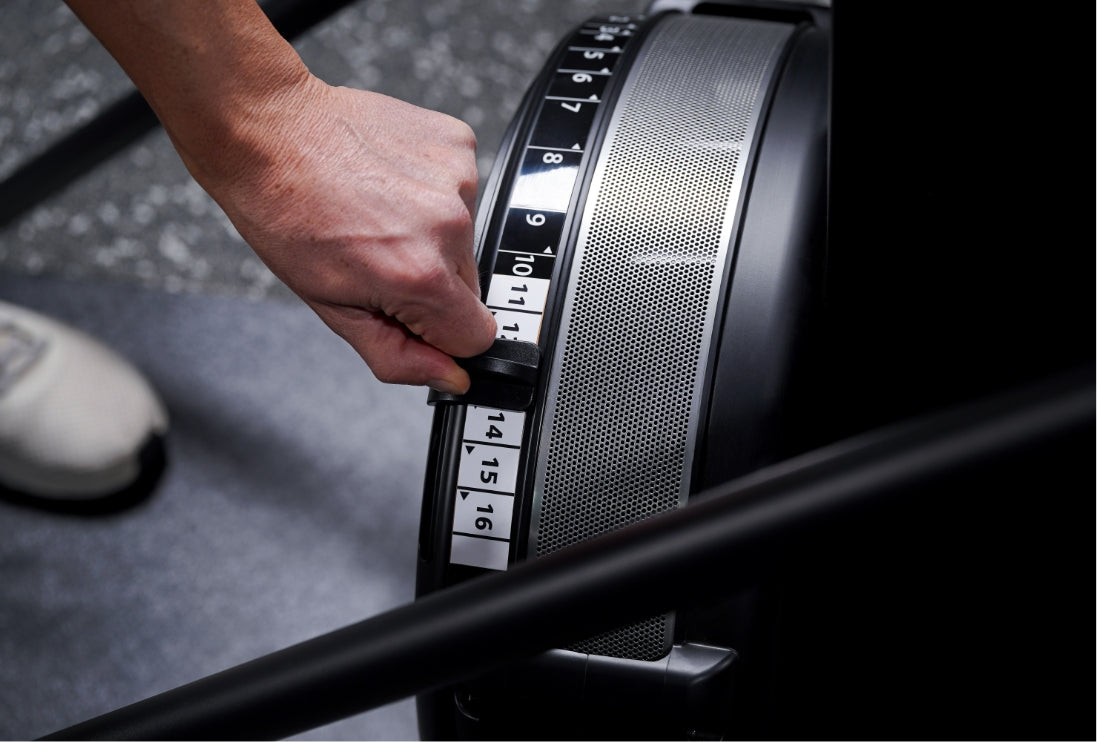 Ergometer MagnaSki mit magnetischem Widerstand