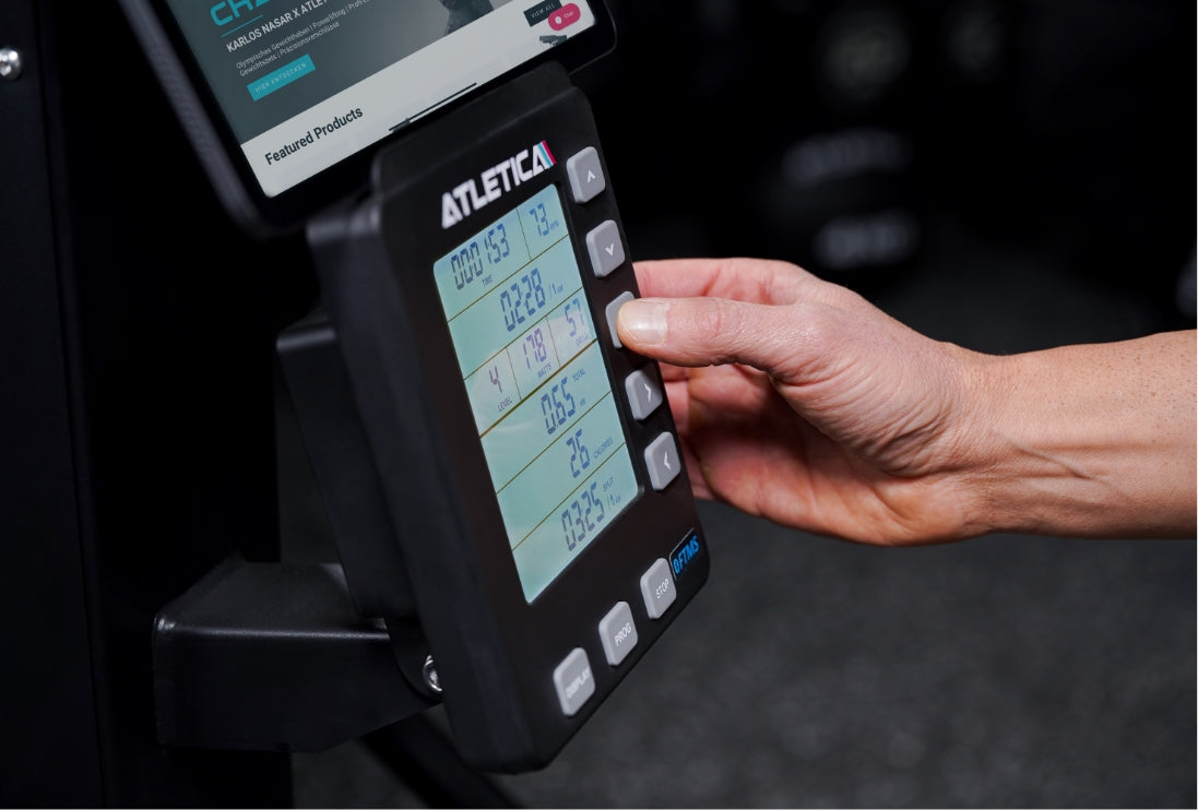 MagnaSki: Großes Display mit vordefinierten Programmen