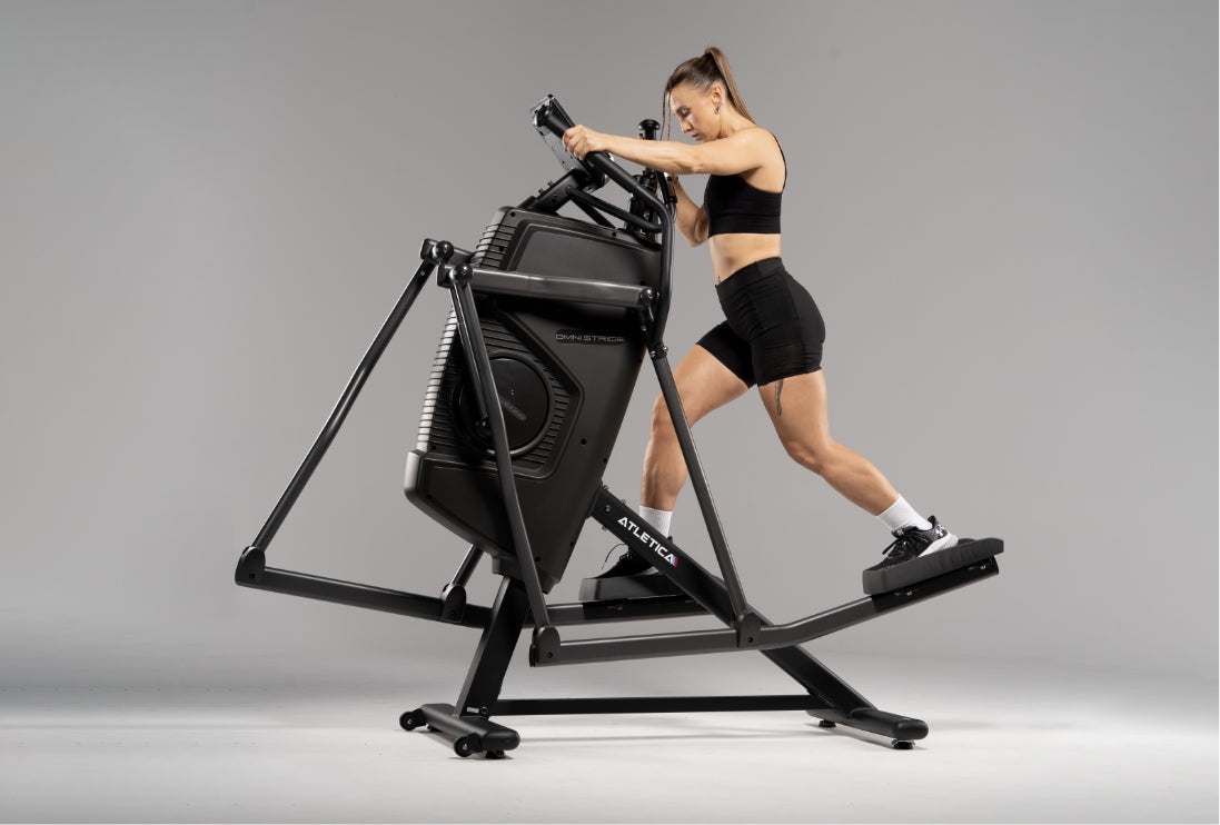 OmniStride: 3 in 1 Maschine: Crosstrainer, Stepper & Air Walker