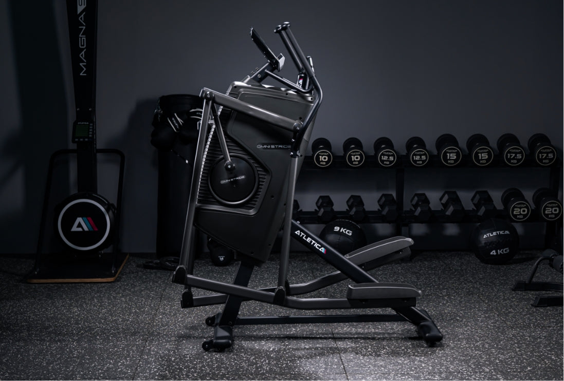 OmniStride: Platzsparend durch vertikalen Aufbau 