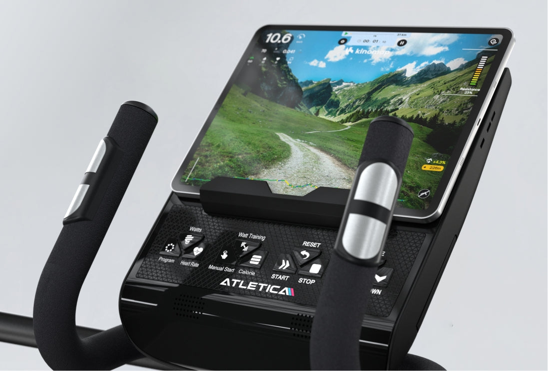 Paramount Crosstrainer Display: Nahtlose App-Konnektivität