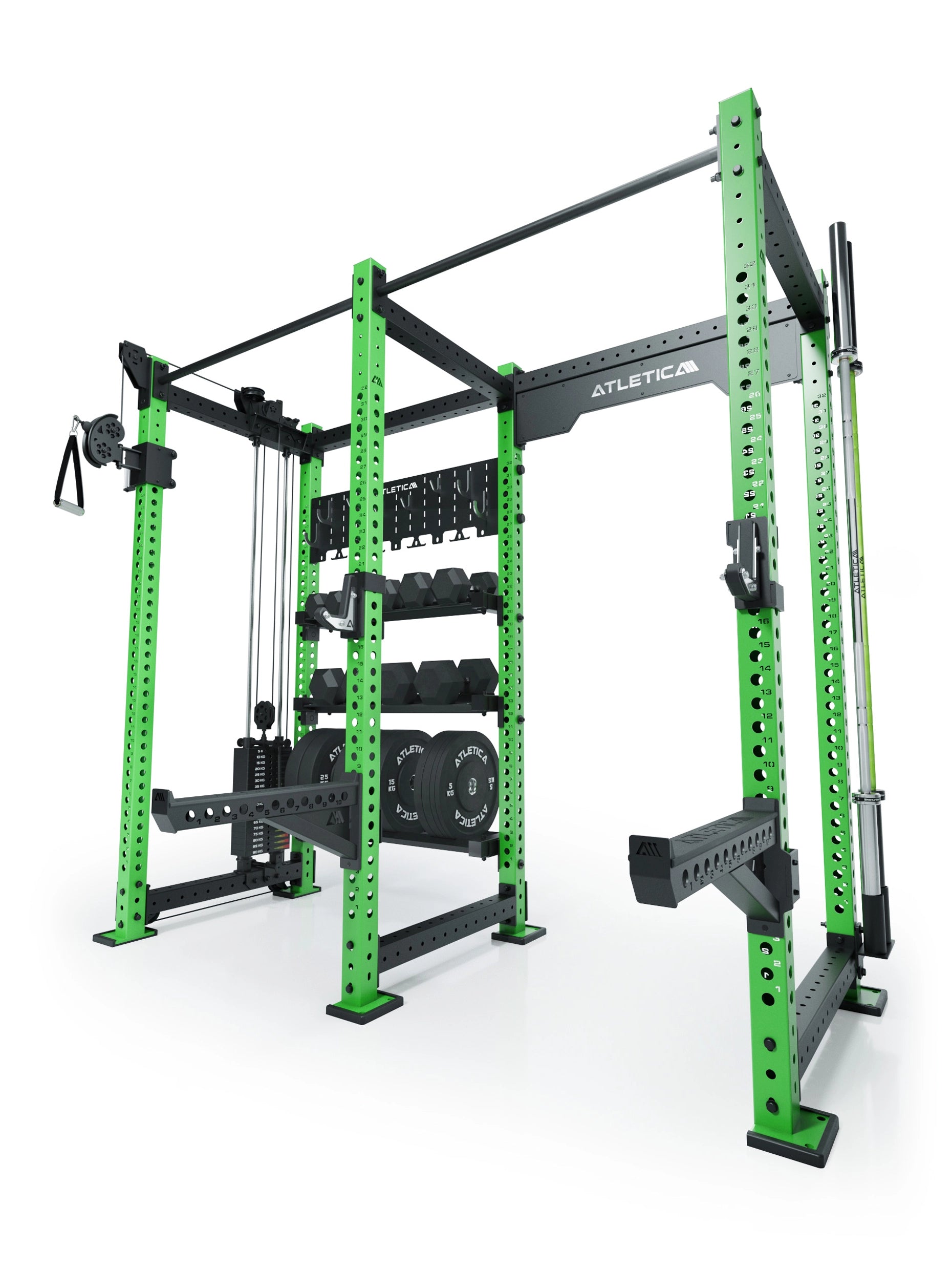 Power Rack mit Kabelzug R8 Falcon in grün