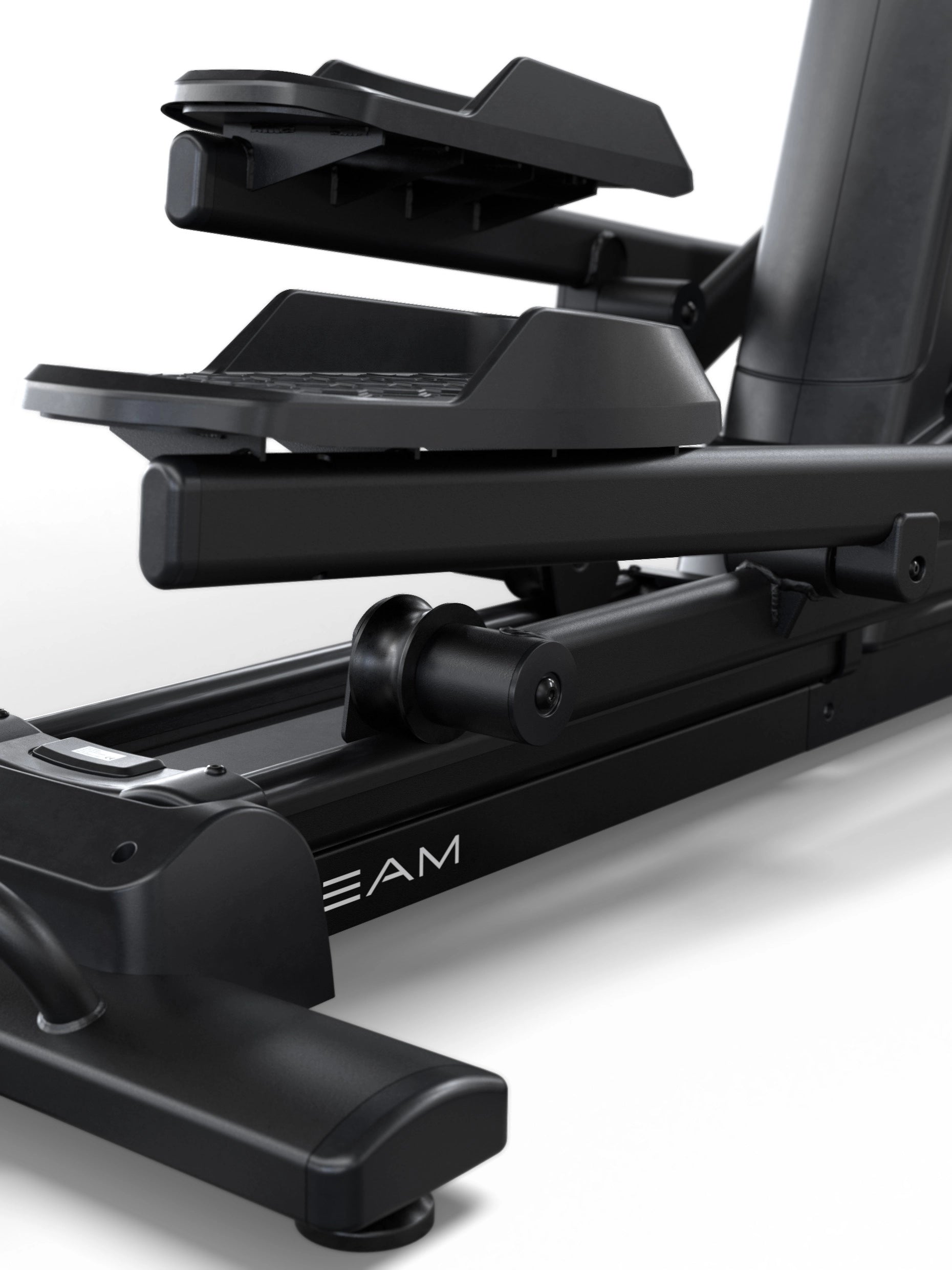 Crosstrainer Cardiogerät Beam: Neues Heimtrainer Modell 2025 | Fitnessstudio Look & Feel | Ellipsentrainer in premium Qualität und Konnektivität | 15'' Zoll LED Matrix Cockpit | Polar Chipset