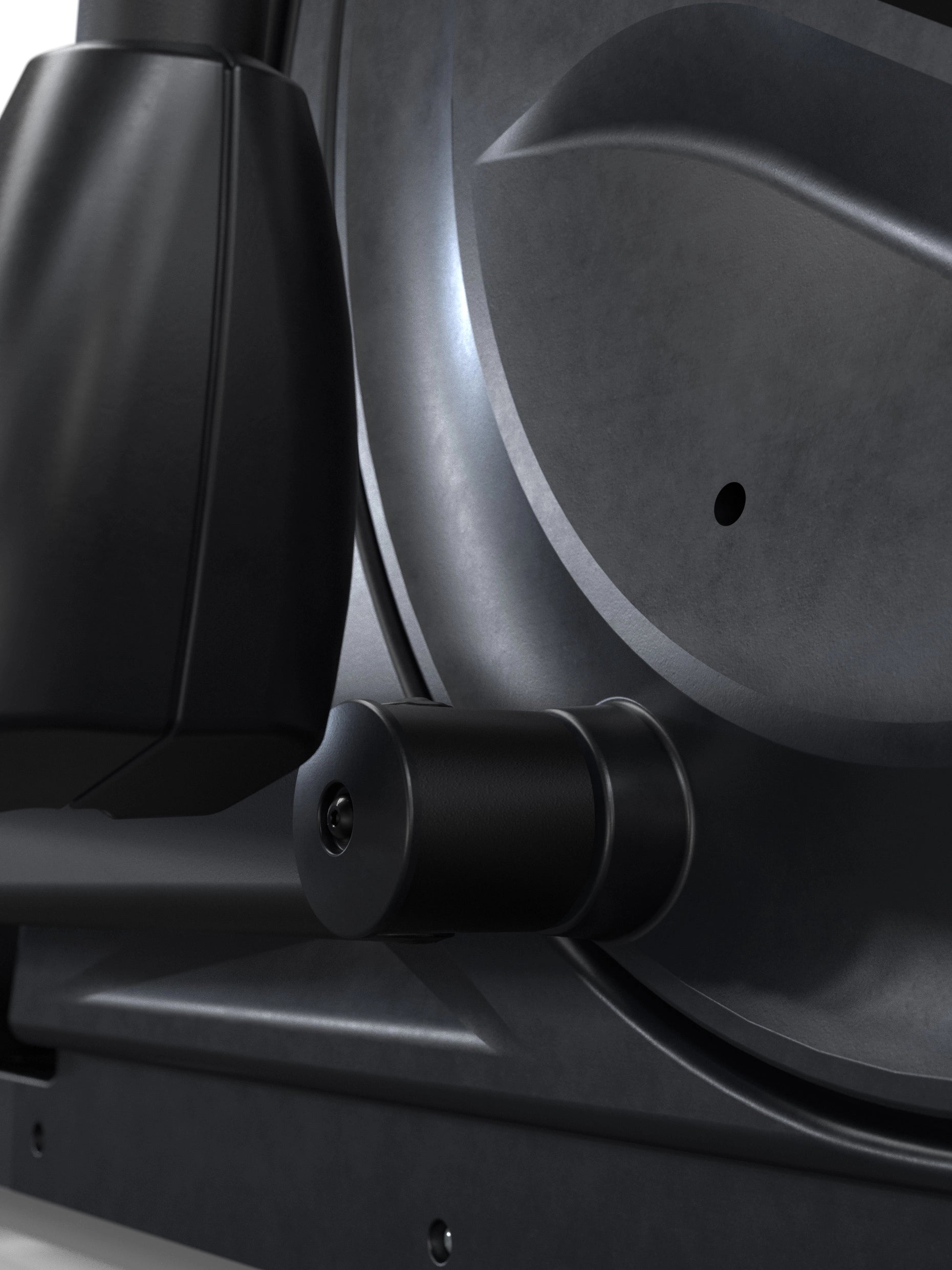 Crosstrainer Cardiogerät Beam: Neues Heimtrainer Modell 2025 | Fitnessstudio Look & Feel | Ellipsentrainer in premium Qualität und Konnektivität | 15'' Zoll LED Matrix Cockpit | Polar Chipset