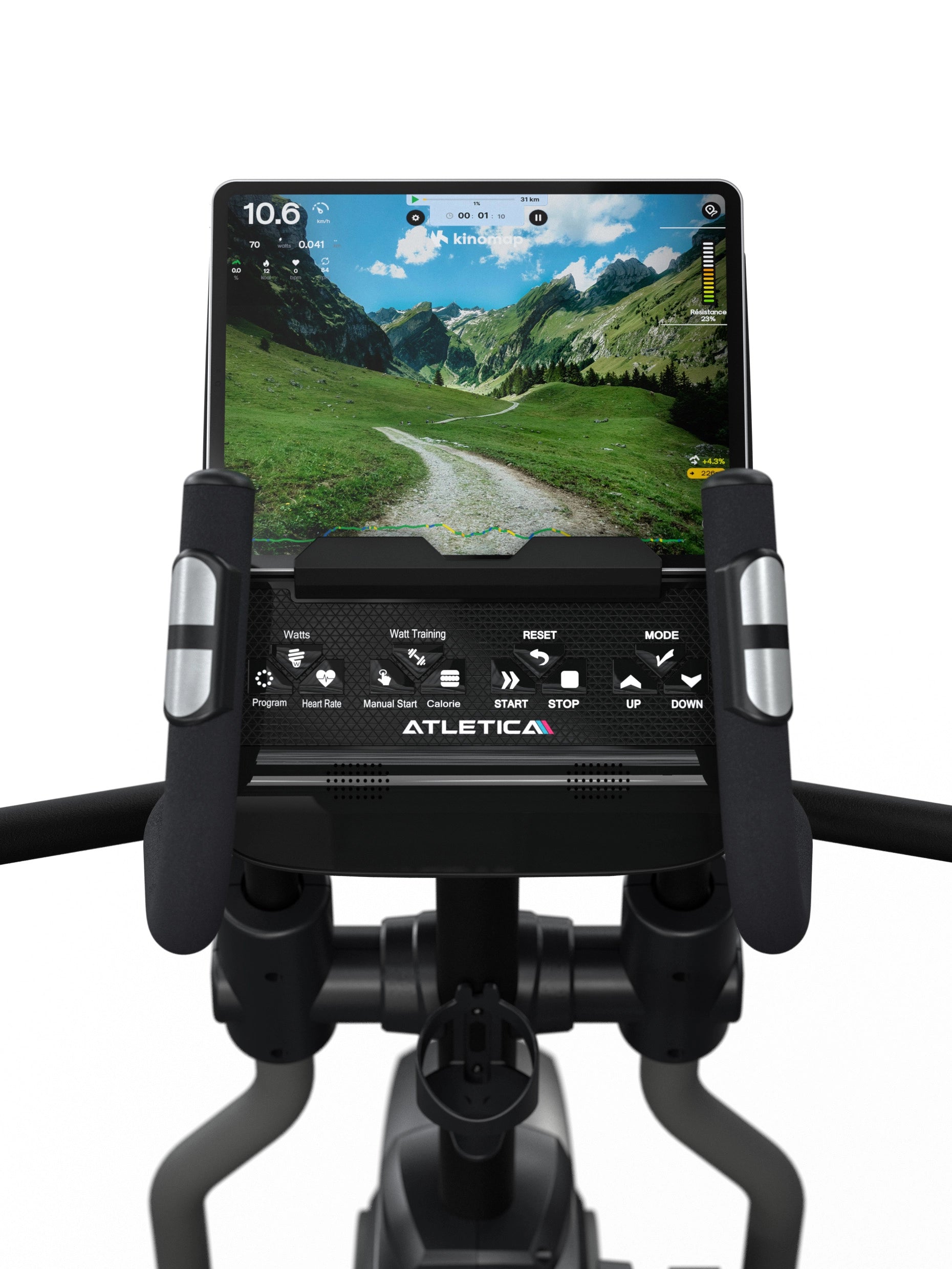 Crosstrainer Paramount: Heimtrainer in Studio-Qualität für anspruchsvolle Workouts | Professioneller Frontantrieb für ein perfektes Laufgefühl | High-End Ellipsentrainer