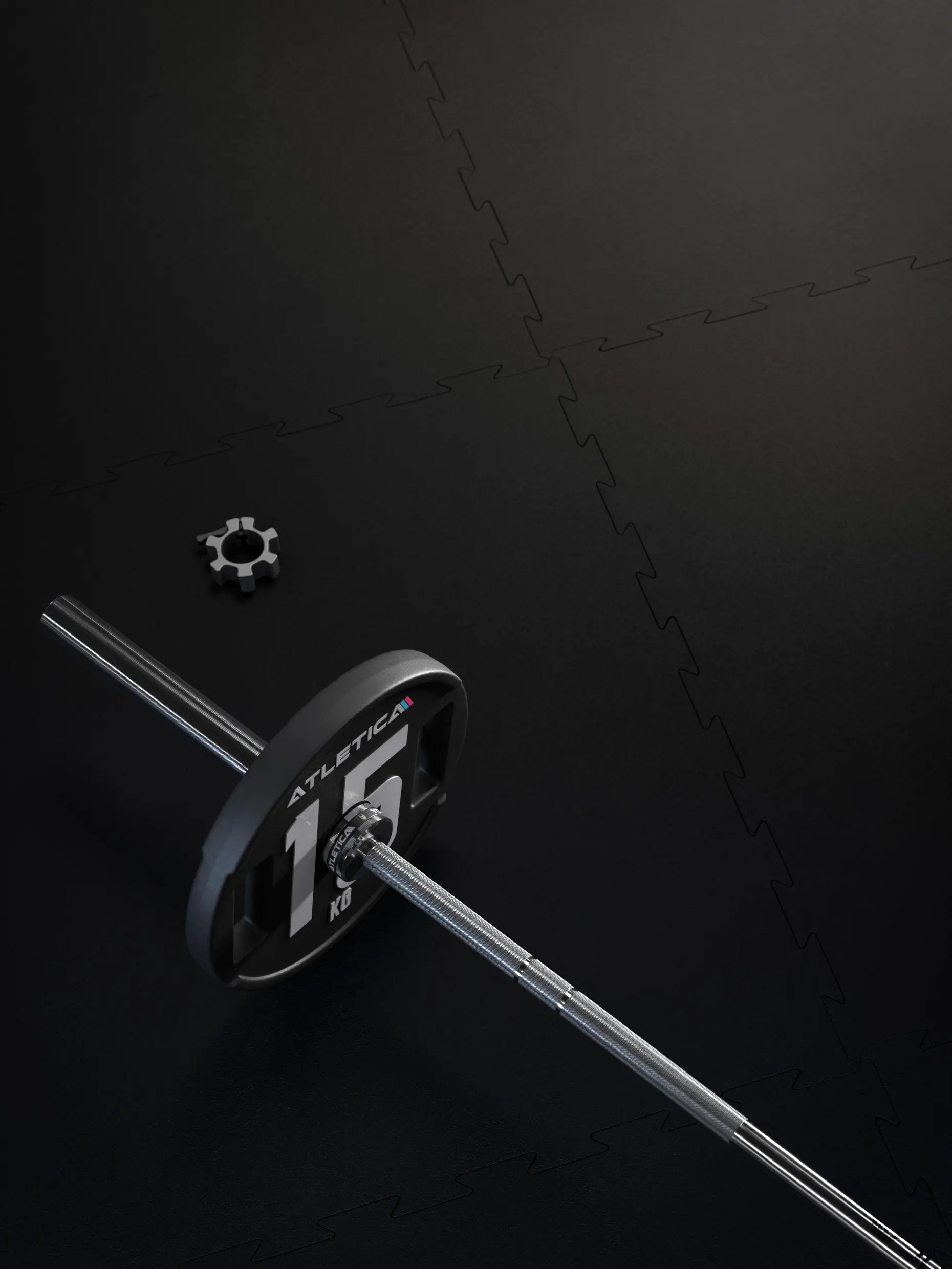 Bodenschutz | FlexProtect Bodenschutz 8 mm 100x100cm, hochwertiges Kautschuk | Puzzle Verbindung | Feingranulat Oberfläche | Geruchsarm | TÜV