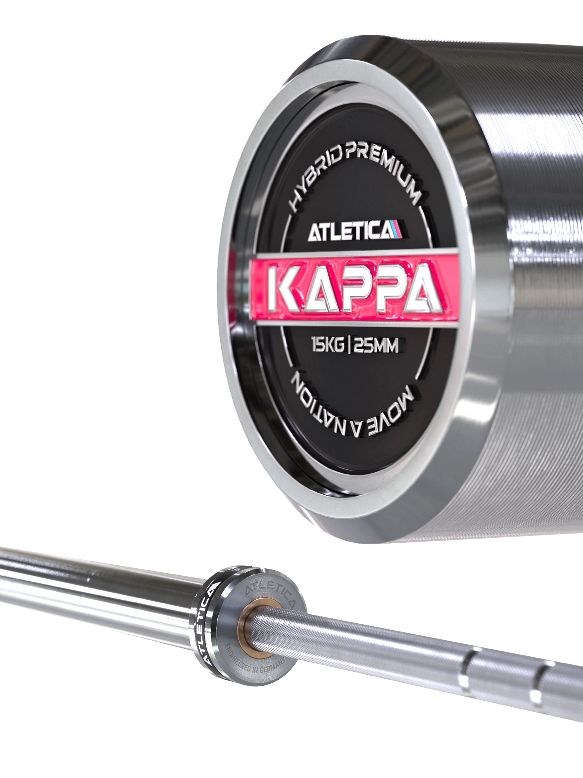 Kappa Hantelstange Langhantel  Frauen Hybridbar 1