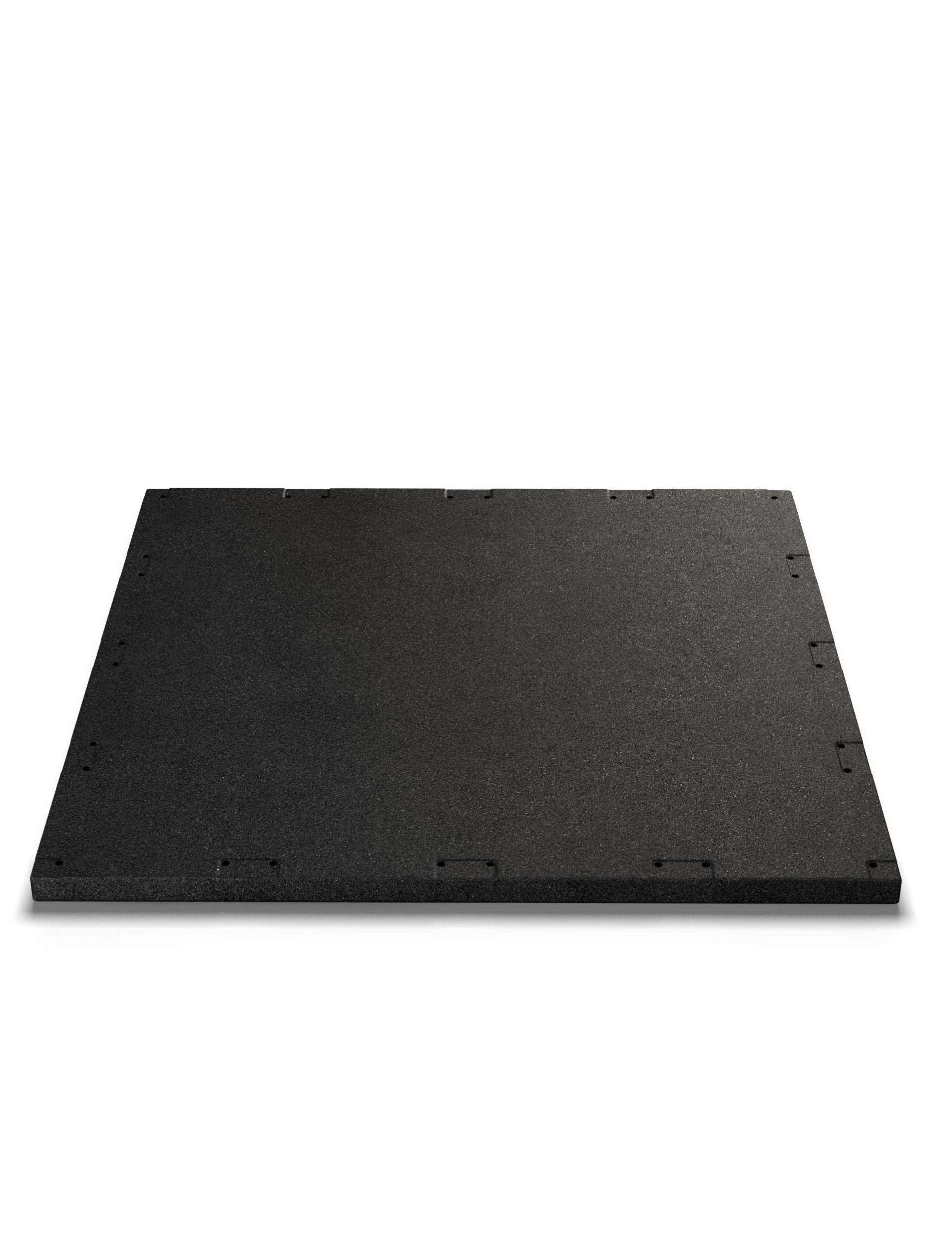 Bodenschutz | Outdoor Bodenschutz 40 mm 100x100cm, hochwertiges Kautschuk | Steckverbindungen | Feingranulat Oberfläche | Geruchsarm | TÜV