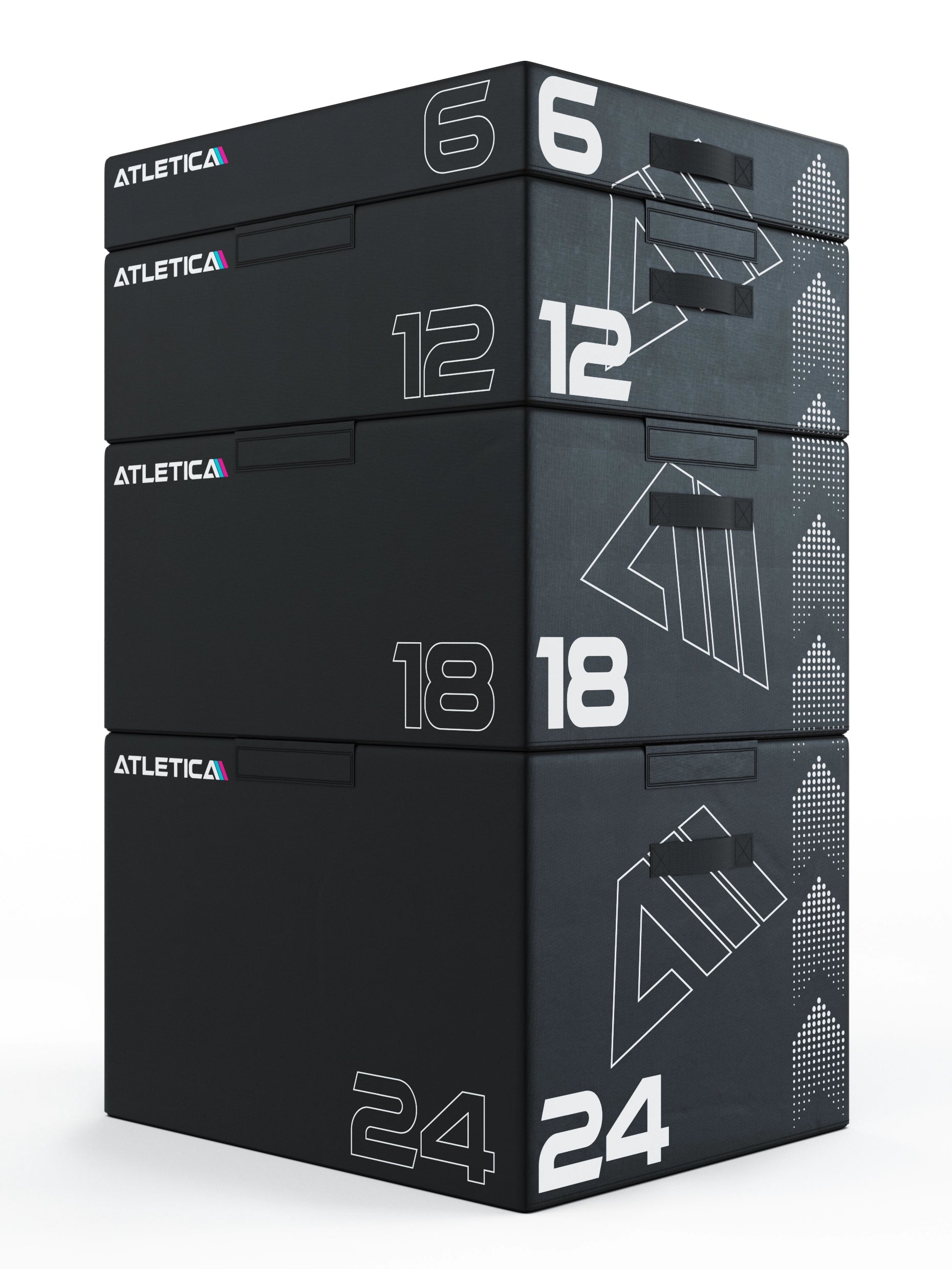 Plyobox JumpBox-Set: bestehend aus vier stapelbaren Boxen