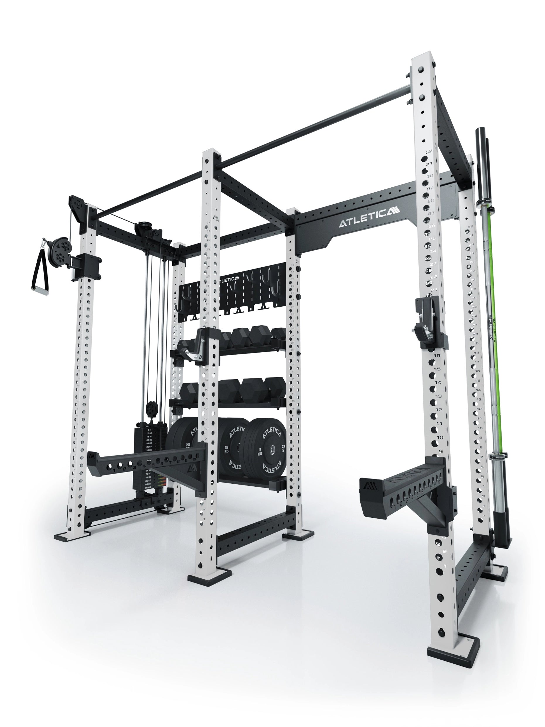 Power Rack R8 Series Falcon in weiß