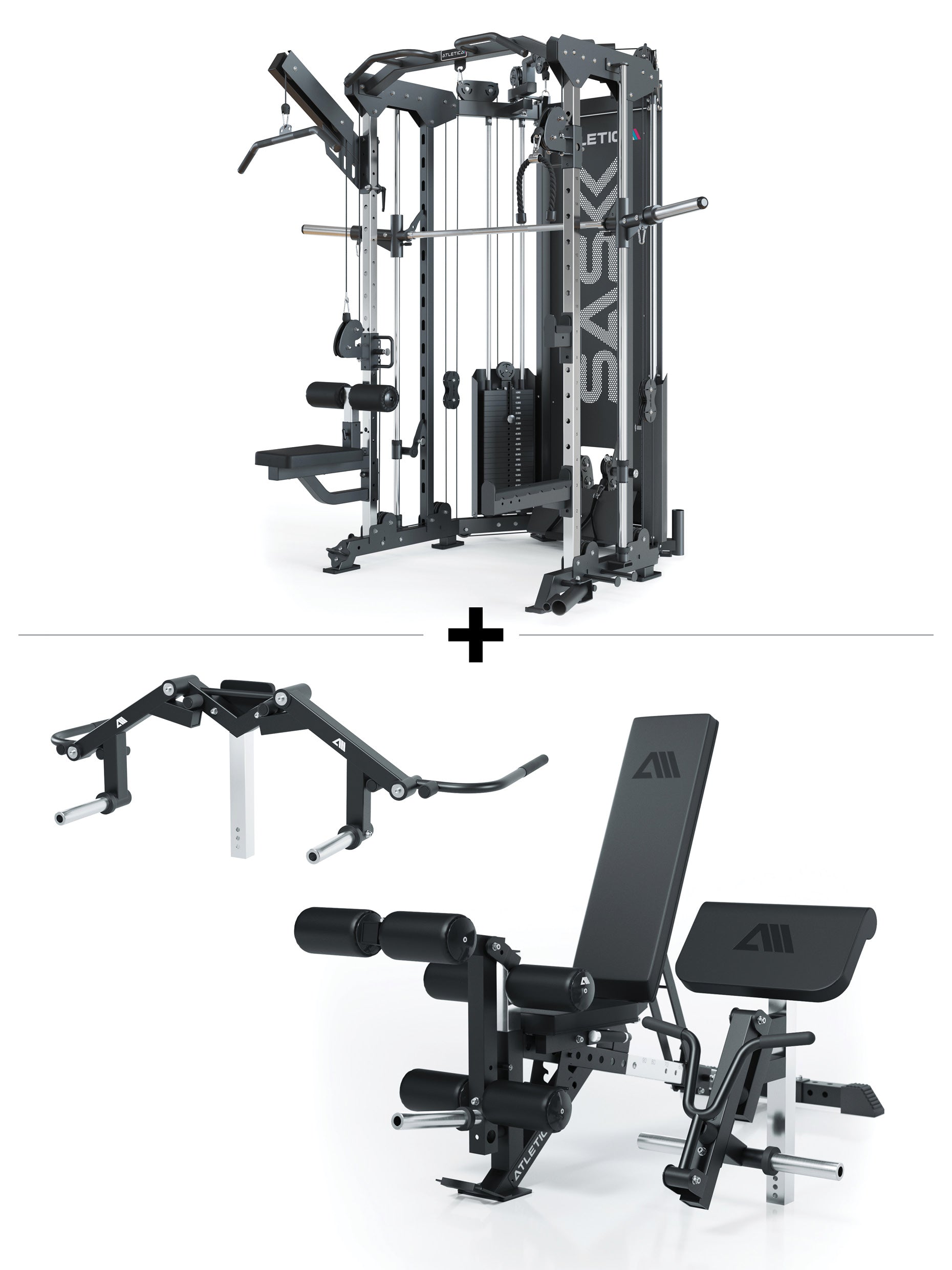 SAS Set | SAS Multipresse & Hyperbench mit allen Attachments, Black Week Sale