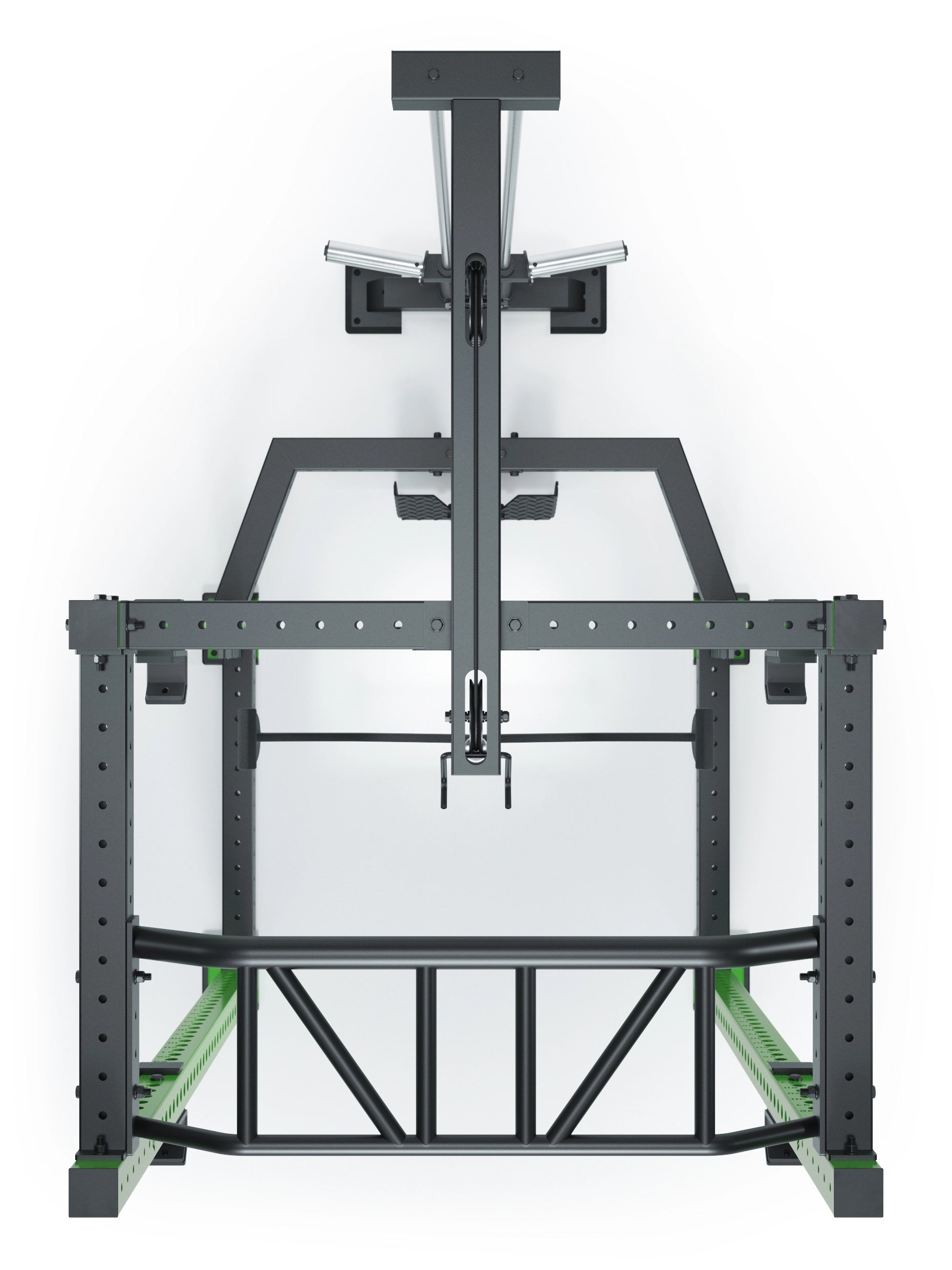 R8 BlackHawk | Power Rack | Electric Green