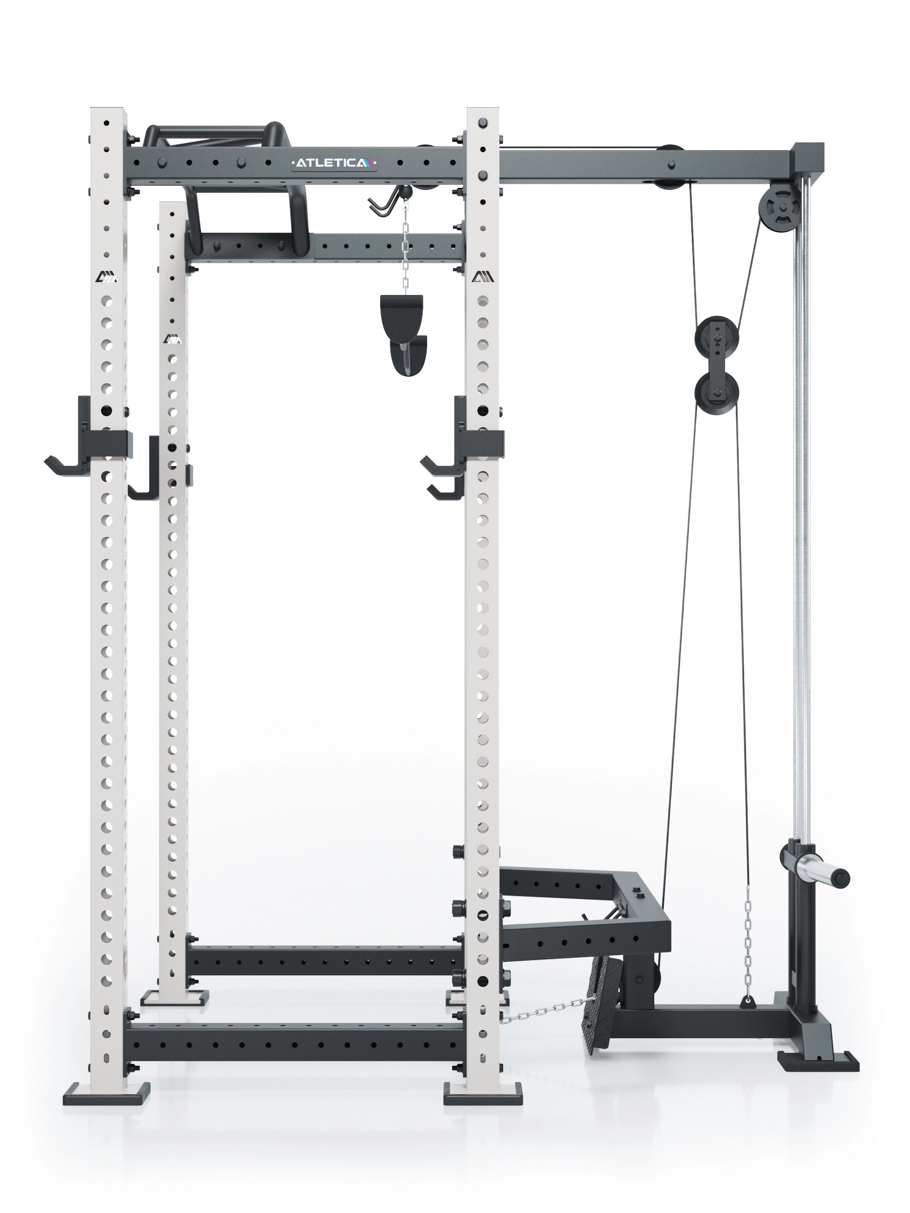 R8 BlackHawk | Power Rack | Weiß
