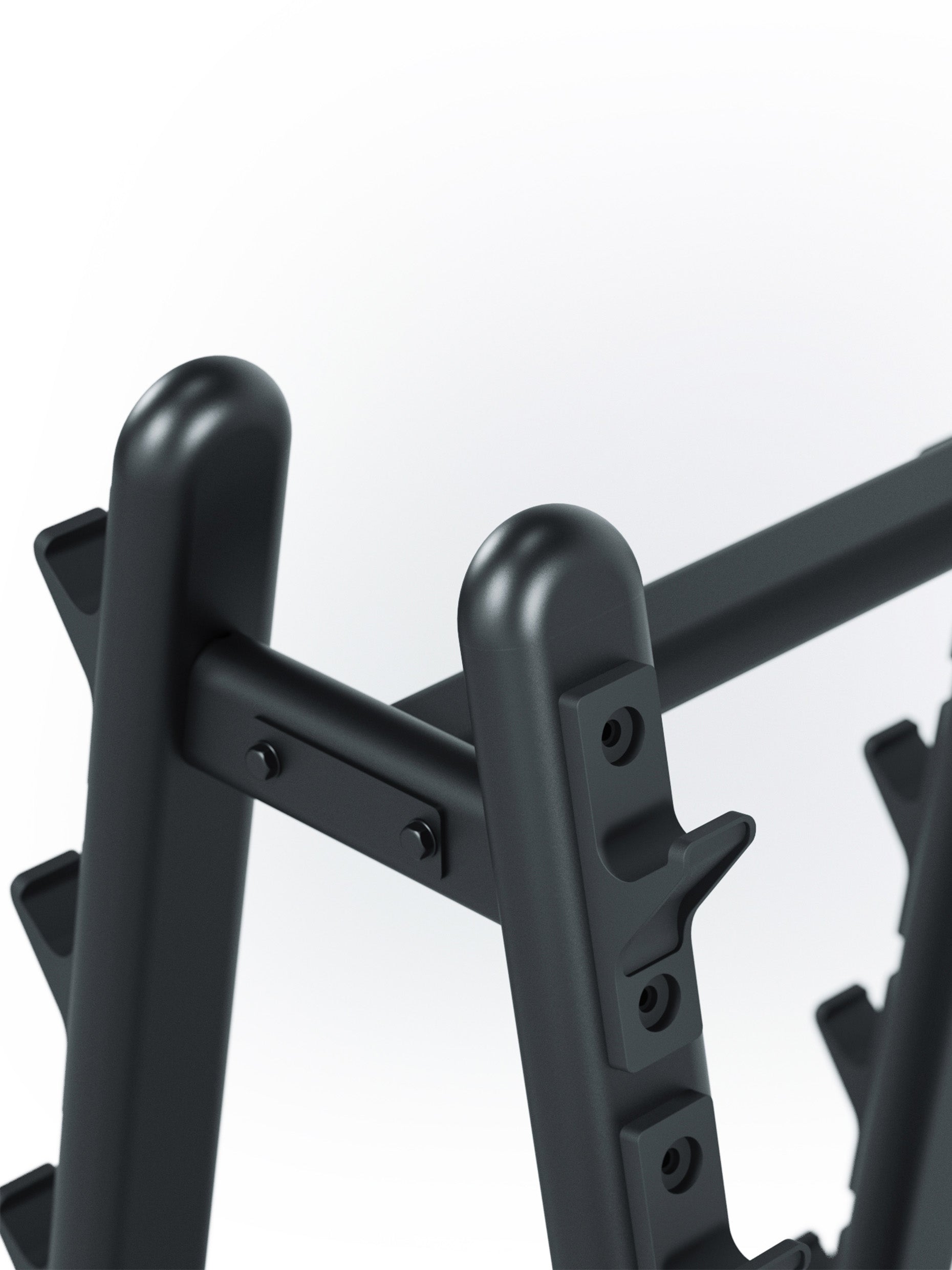 Langhantel-Ablage: sichere Aufbewahrung, kompaktes Design