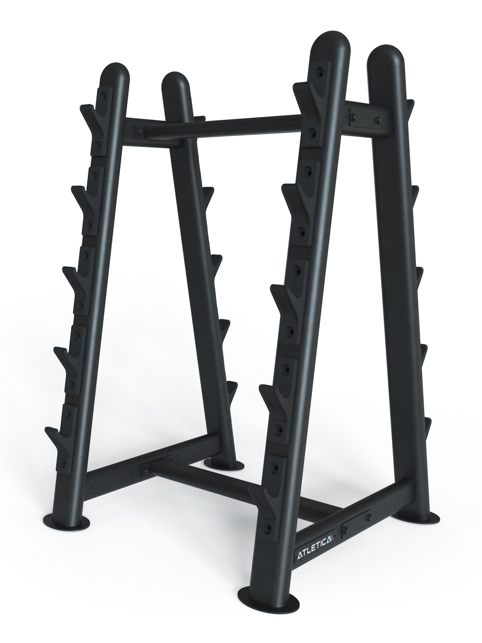 Langhantel-Ablage: kompaktes Design, 800kg Belastbarkeit