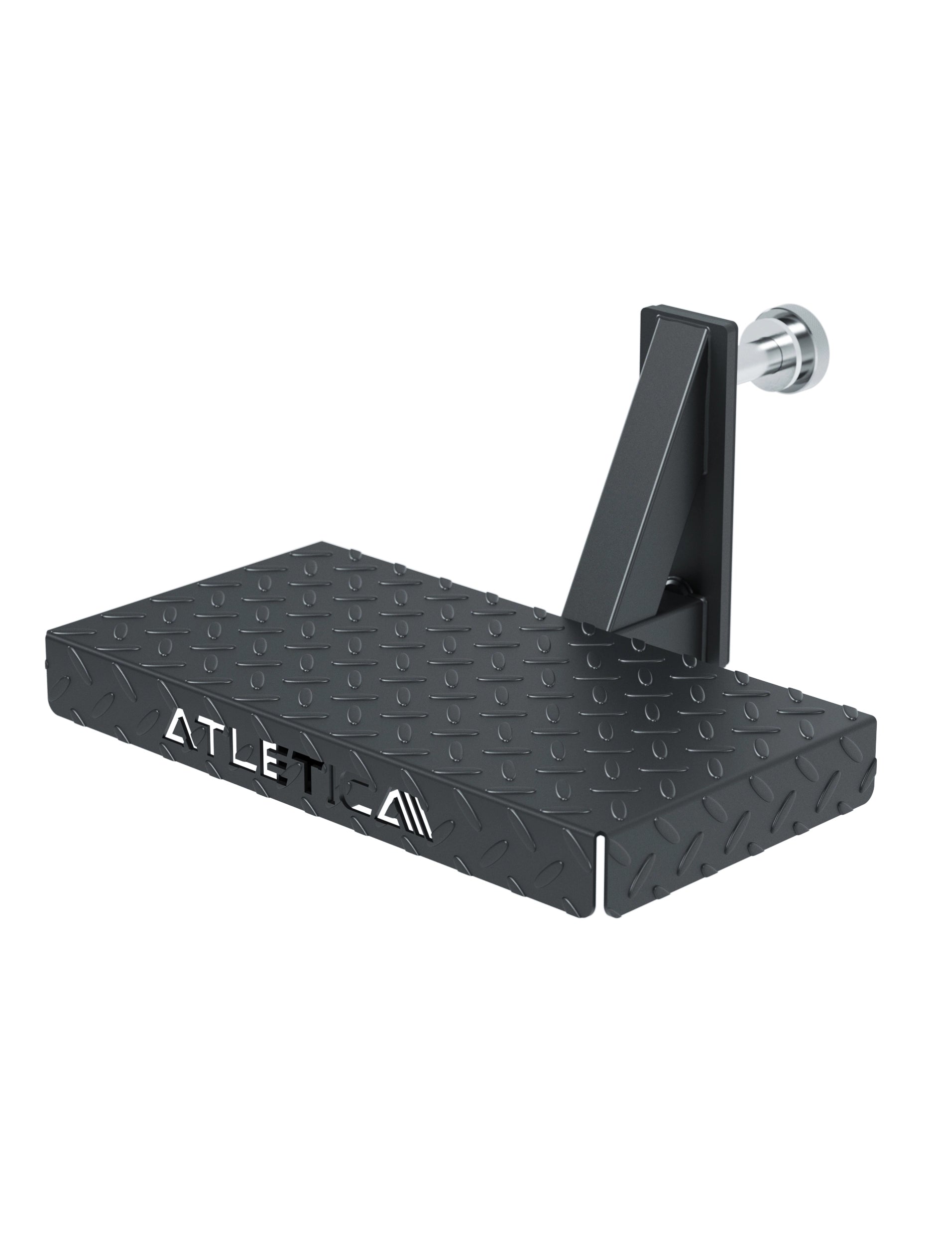 Power Rack Step-Up Plattform: mit dem Power Rack Step-Ups, Split-Kniebeugen, Split Squats, Belt Squats trainieren | einfach anzubringen