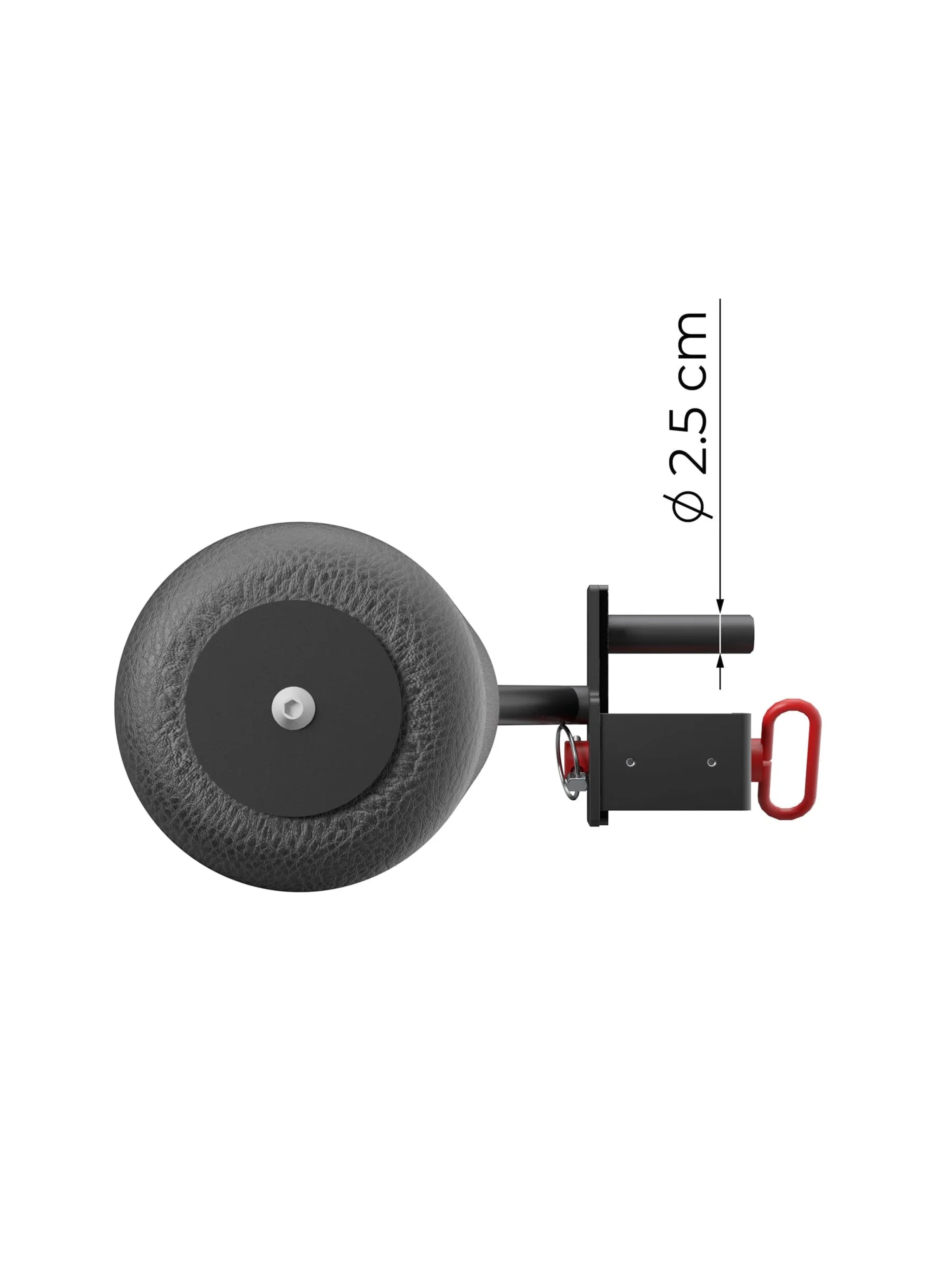 Leg Blocker für Latzug: Oberschenkel-Fixierung bei schwerem Latziehen | Kompatibel mit R8-Racks | Anbringung in beliebiger Höhe möglich