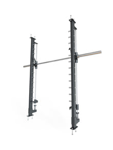 Zubehör Smith Multipresse Anbausatz R8 Serie: Kompatibel für alle R8 Power Rack Tiefen | Kraftstation Anbausatz | Linearlagerung | Integrierte 50mm Langhantel aus Vollmetall