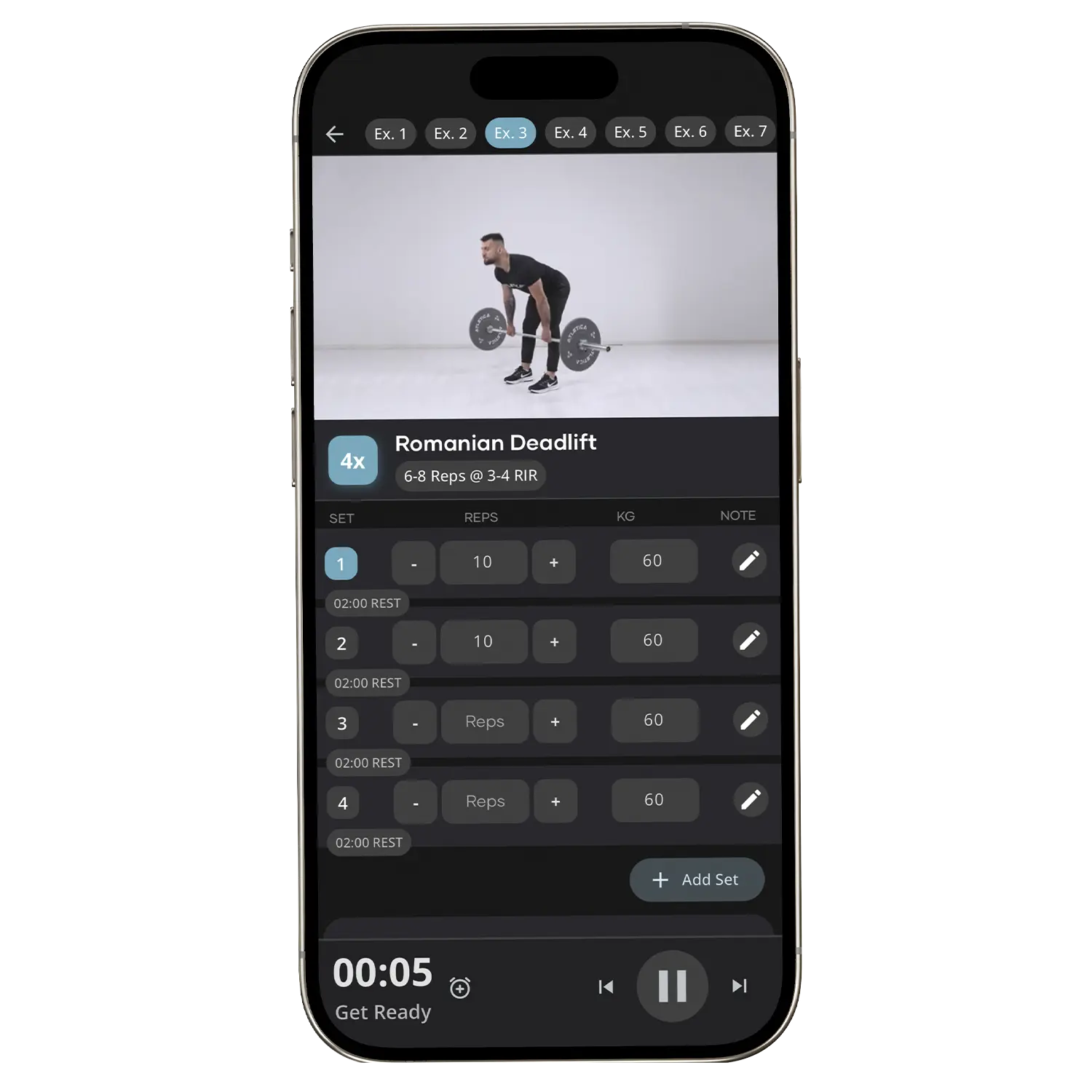 Atletica Training App: Videogeführte Übungen