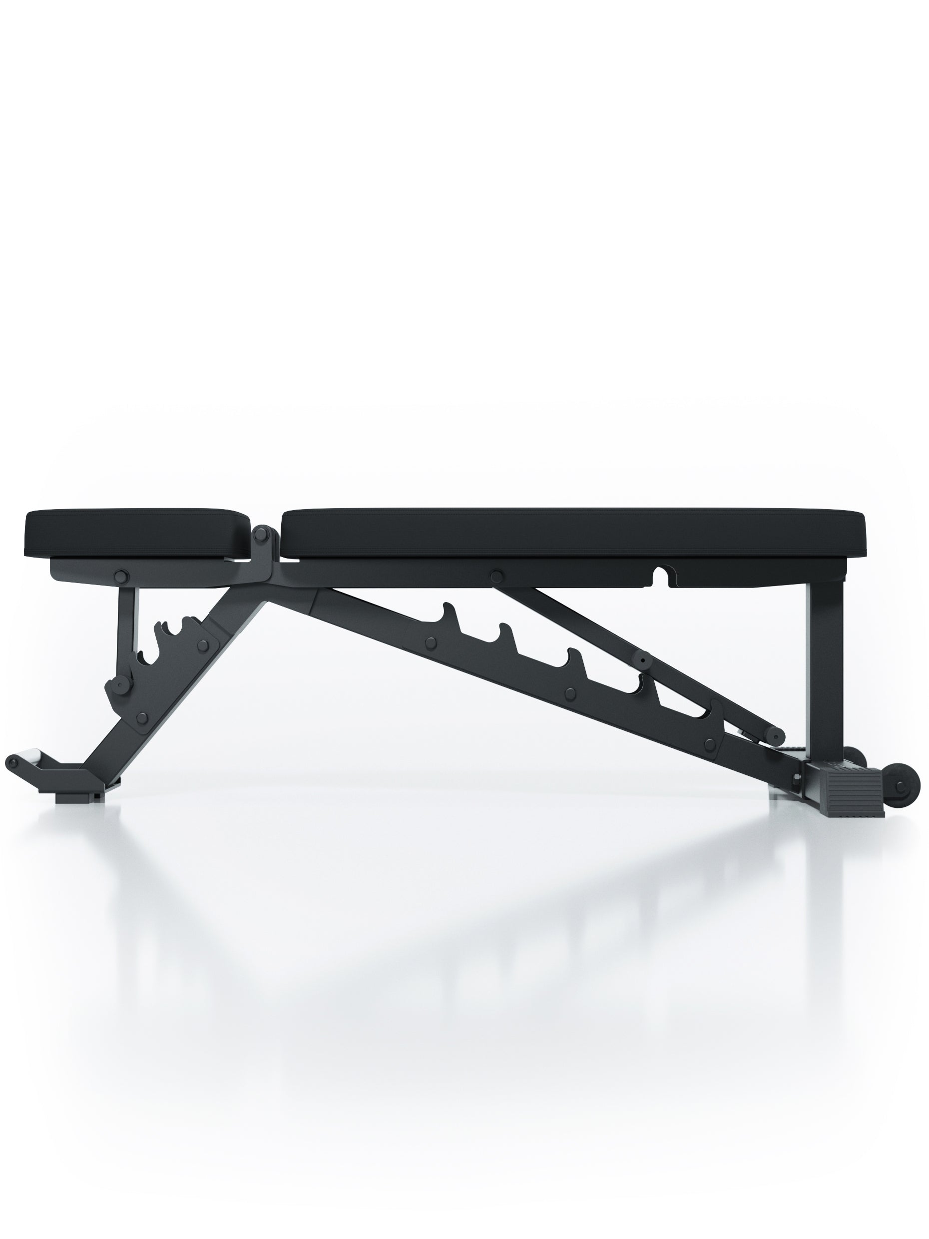 Hantelbank B4 verstellbar: Bis 450 kg belastbar | 30 kg schwere Schrägbank 