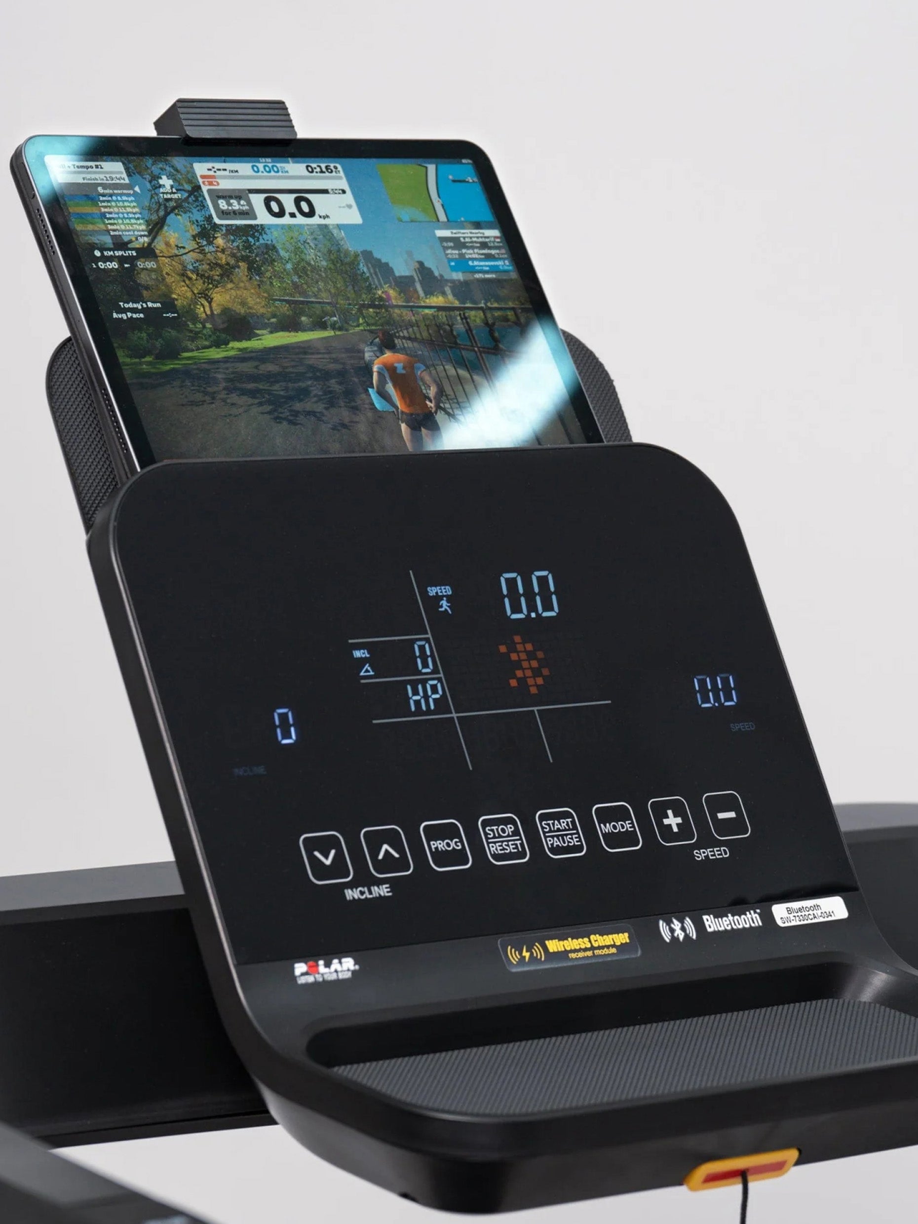 Heimtrainer Laufband FastTrack: LED Display 