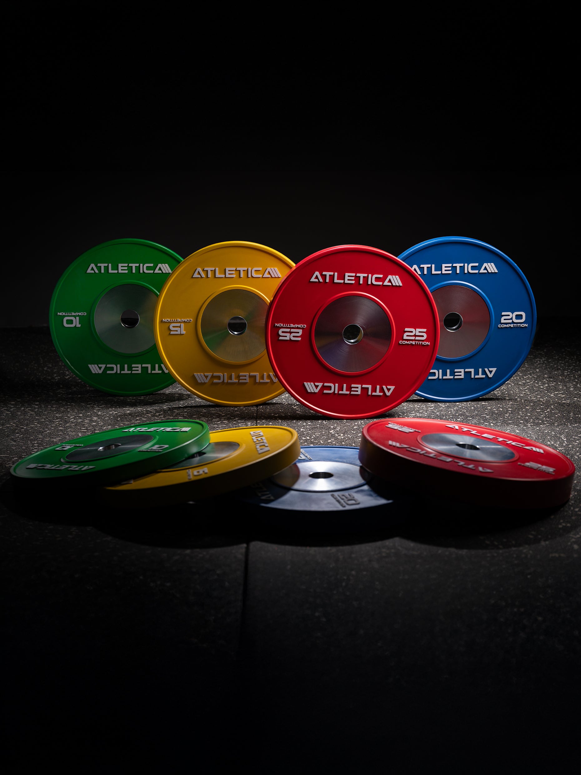 Farbige Competition Bumper Plates: 