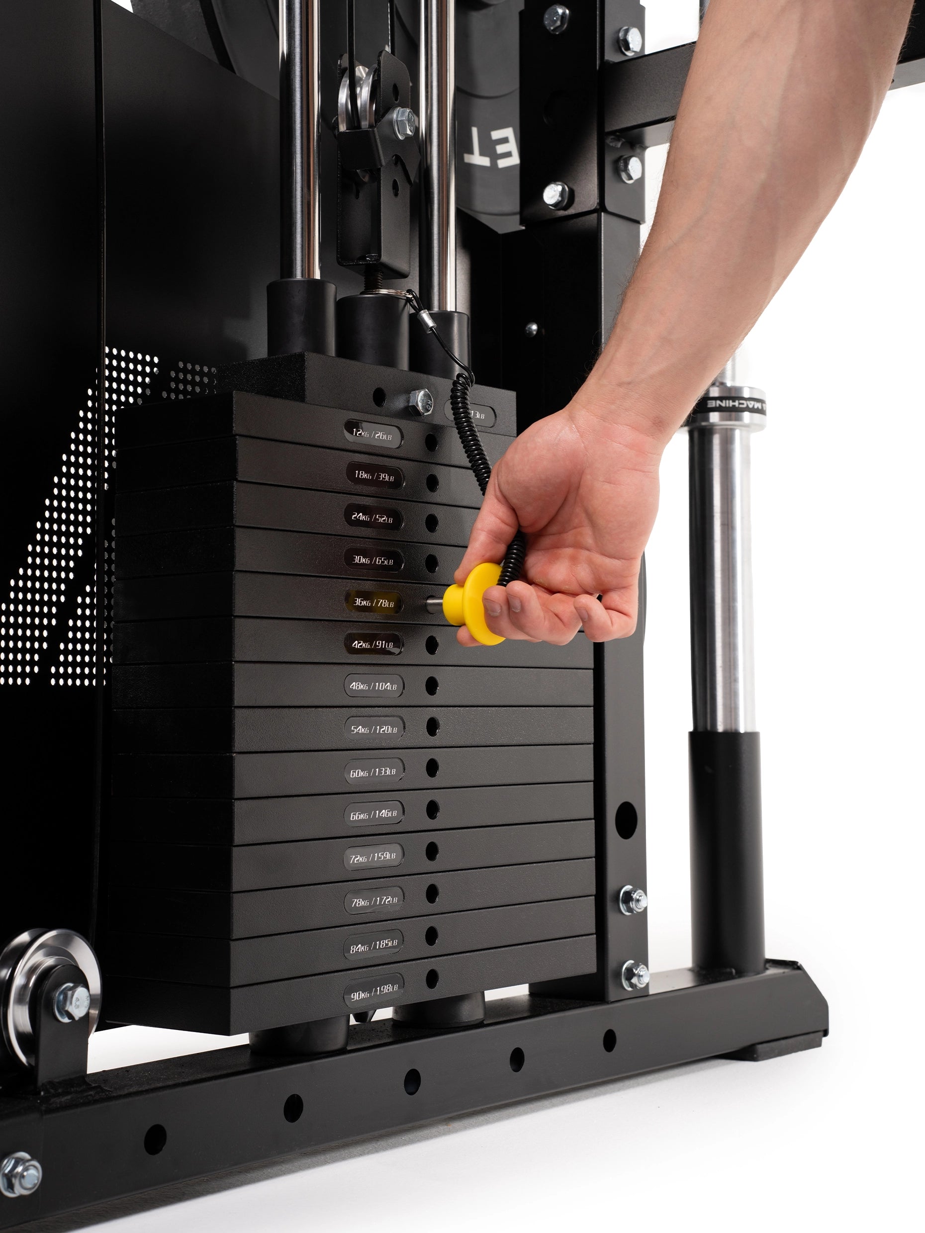 Fallout Kraftstation mit Multipresse und Steckgewichten