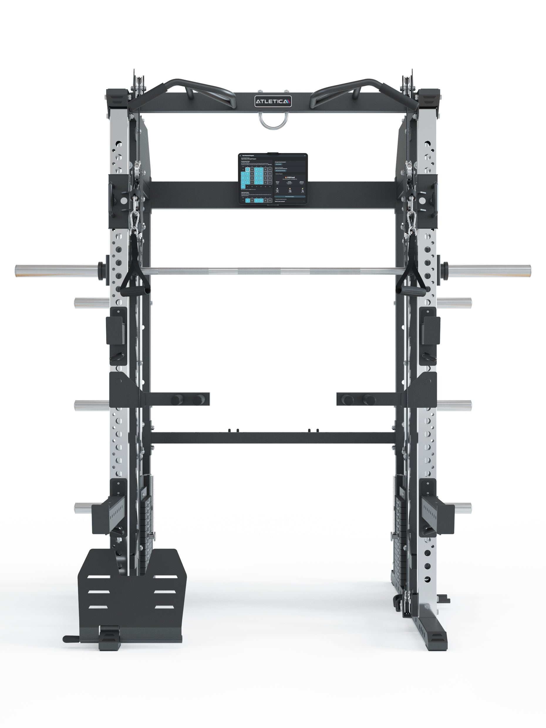 Kraftstation Pro Fallout von Atletica mit Smart Device Halterung