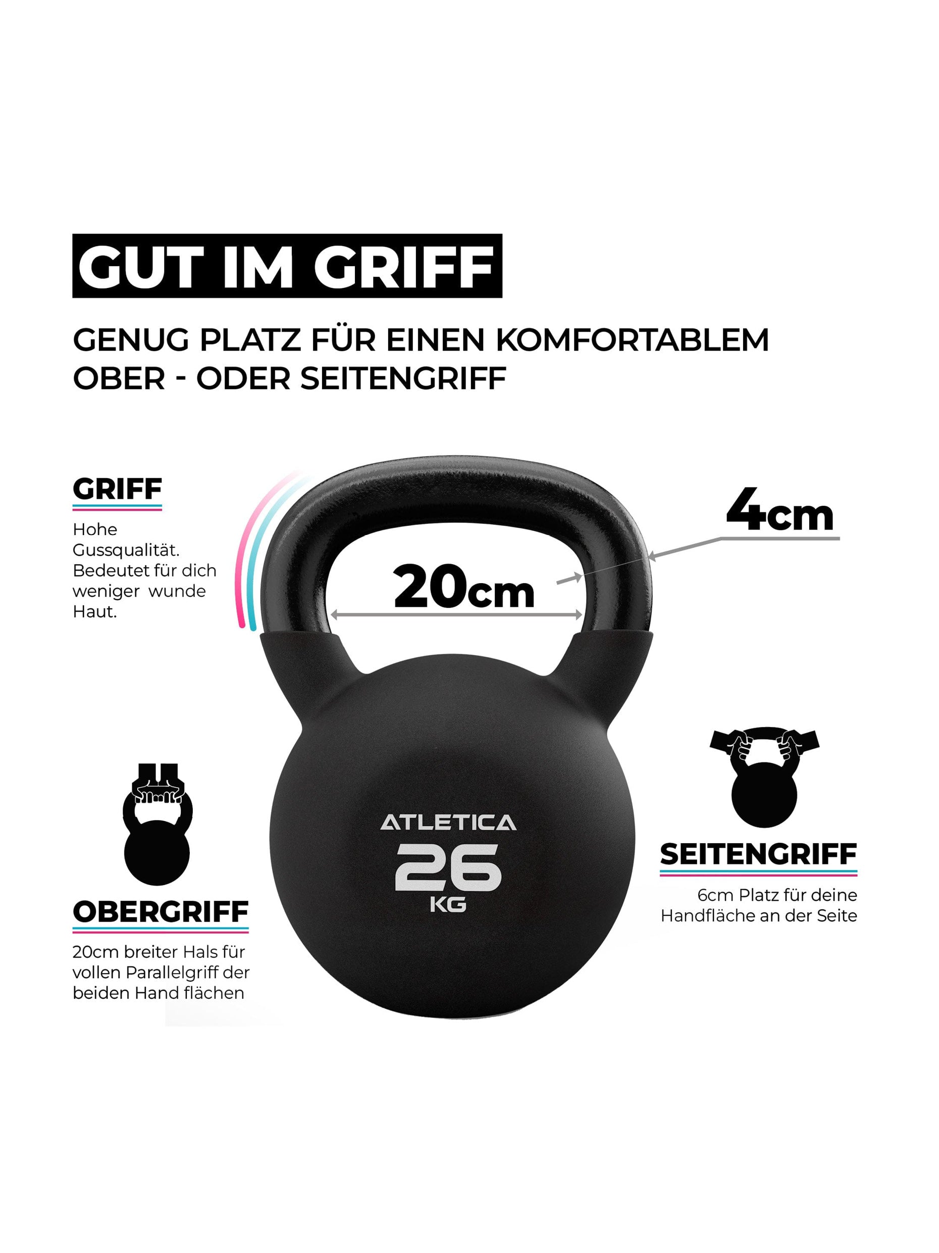 Kettlebells Mobility & Functional Set Gewichte: hochwertiger Look & Feel 