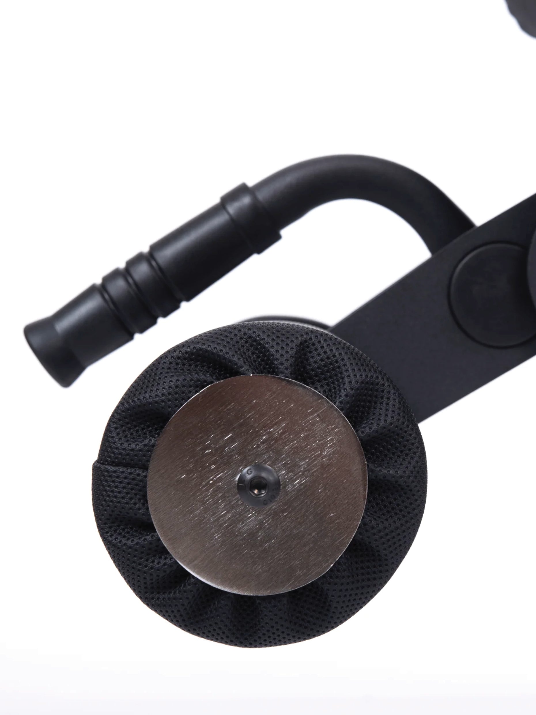 Hantelbank B6, mit Fussblocker für Situps, in schwarz, 