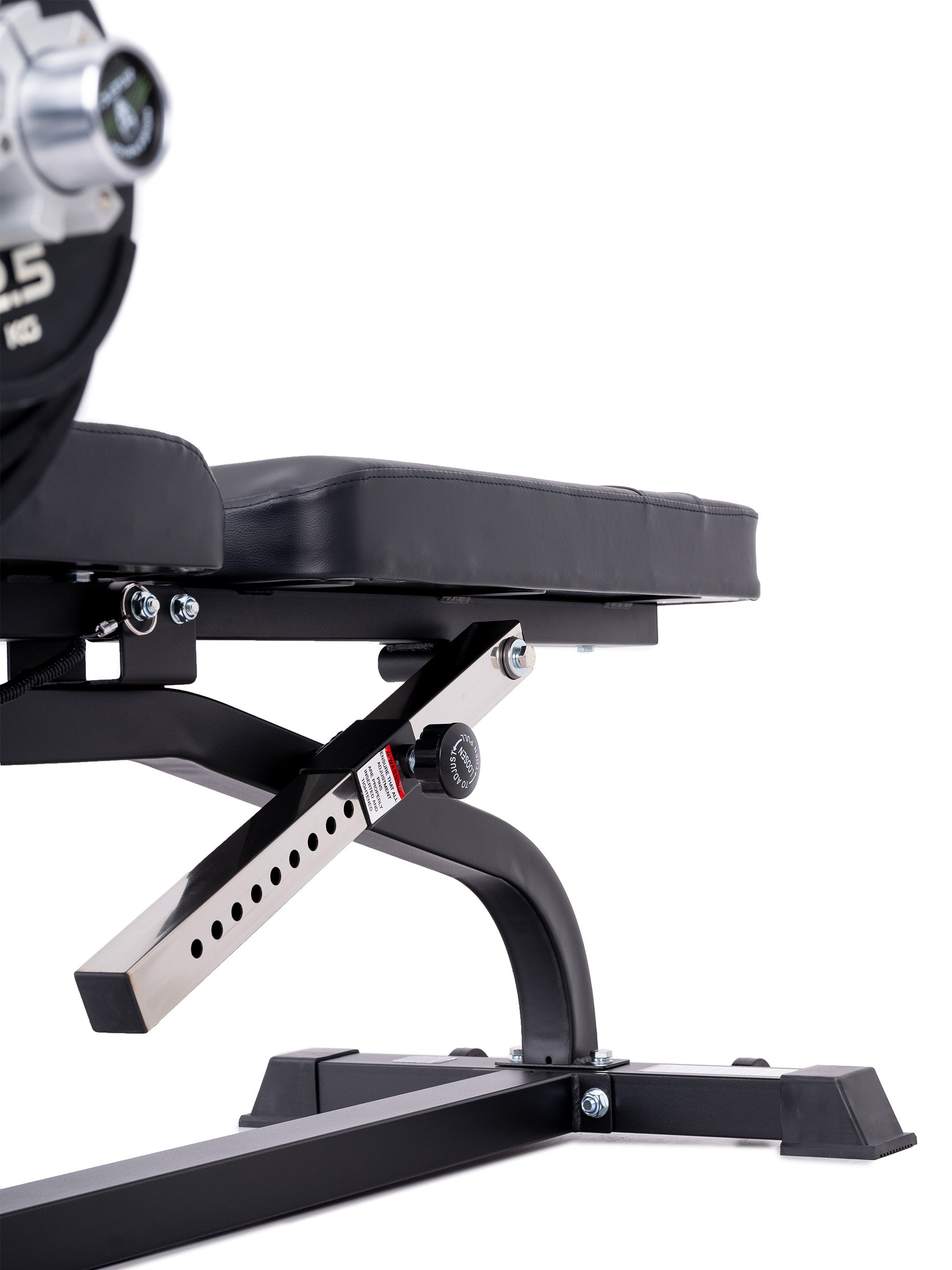 Hantelbank ATLETICA X-BENCH | 650kg Belastbarkeit | 8cm dickes Polster