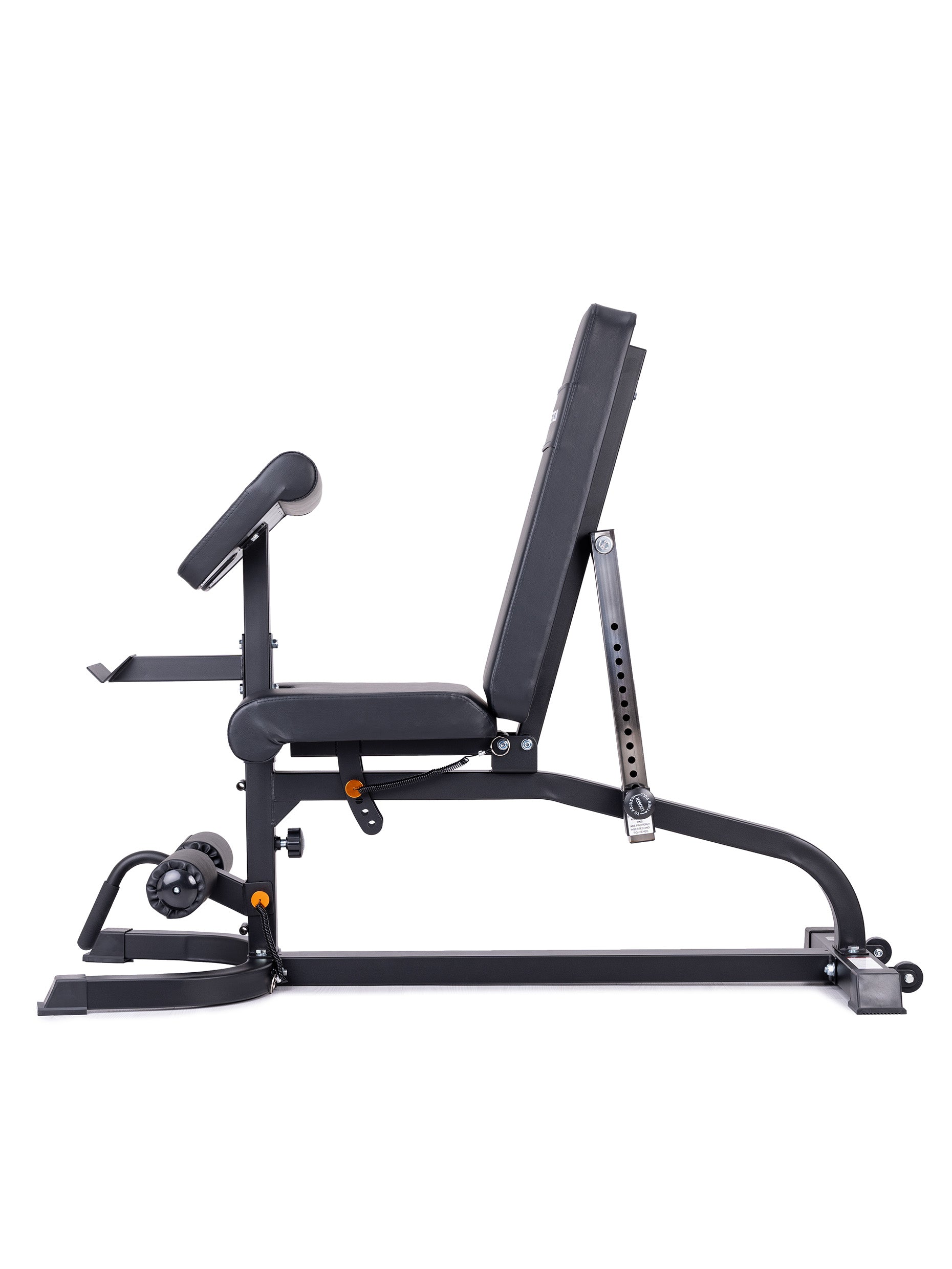 Schrägbank X-Bench: 650kg Belastbarkeit | 8cm dickes Polster