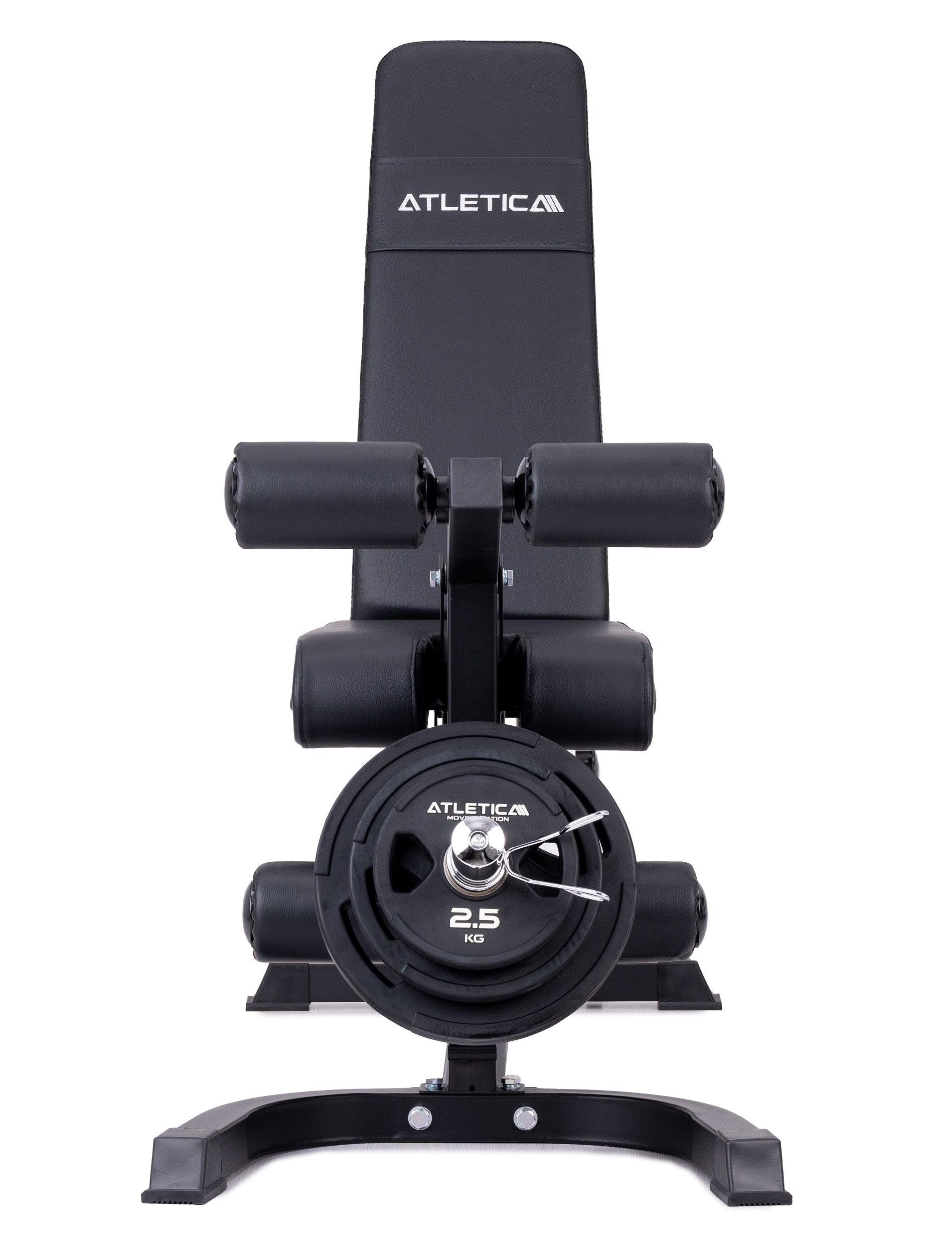 Hantelbank X-BENCH: Aufsätze für Bizeps- und Beincurls