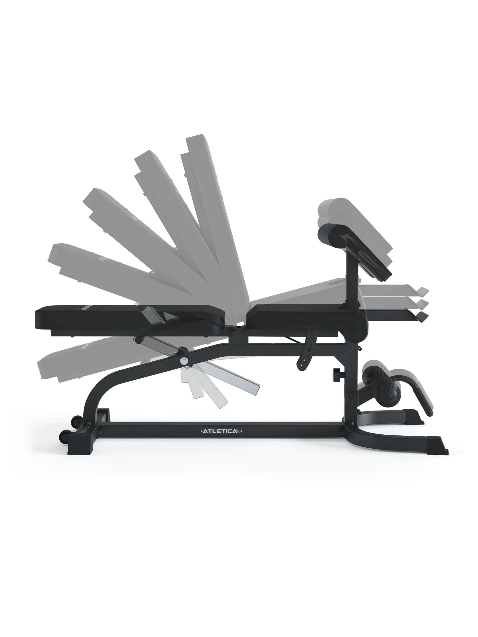 Multifunktionale Hantelbank X-Bench: Verstellbarkeit der Rückenlehne von -15° bis +85°