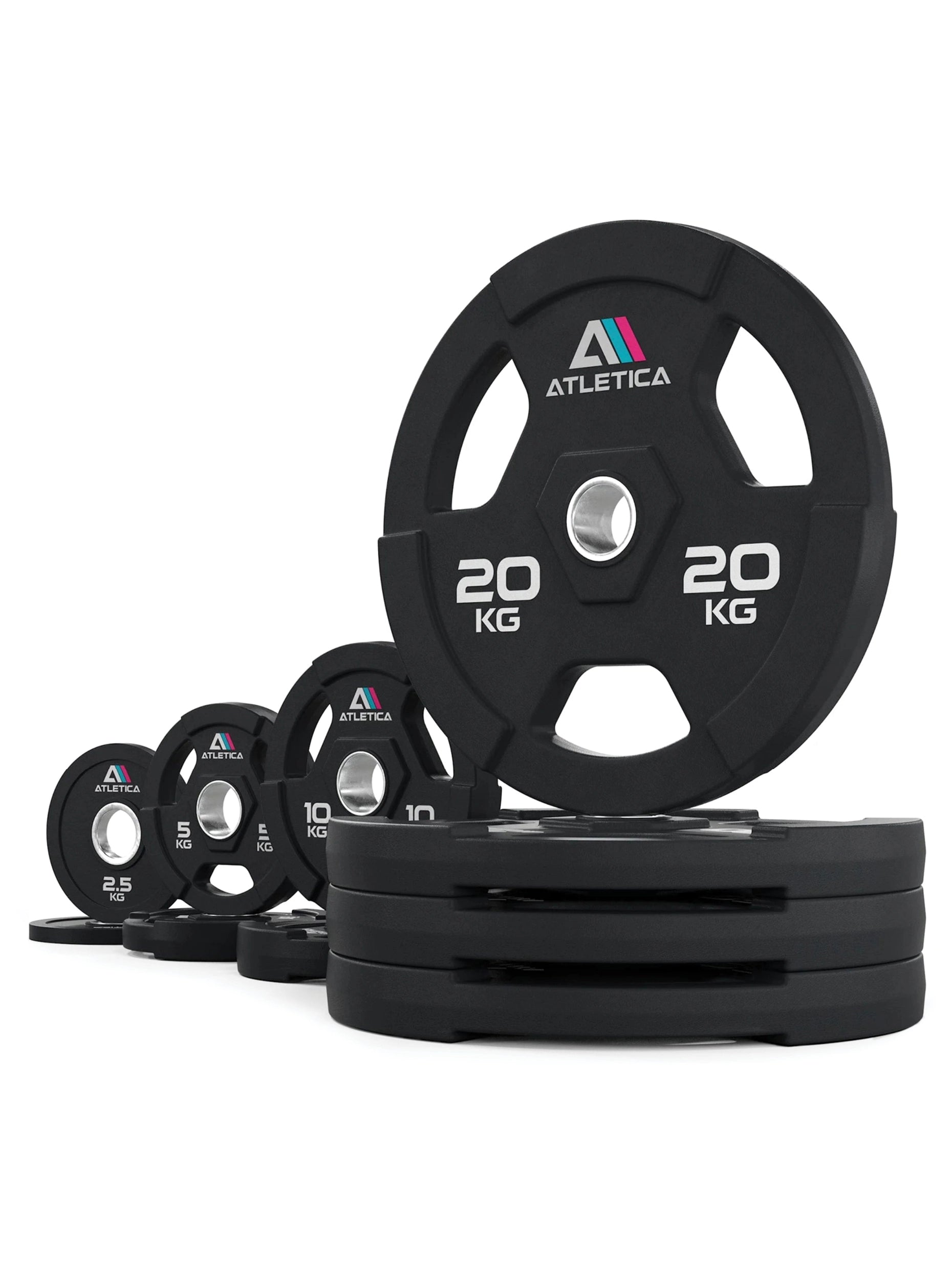 Gewichte Gripper plates: Set 115 kg | Gripper Plates115 kg bestehend aus 2x2,5 kg | 2x5 kg | 2x10 kg | 4x20 kg