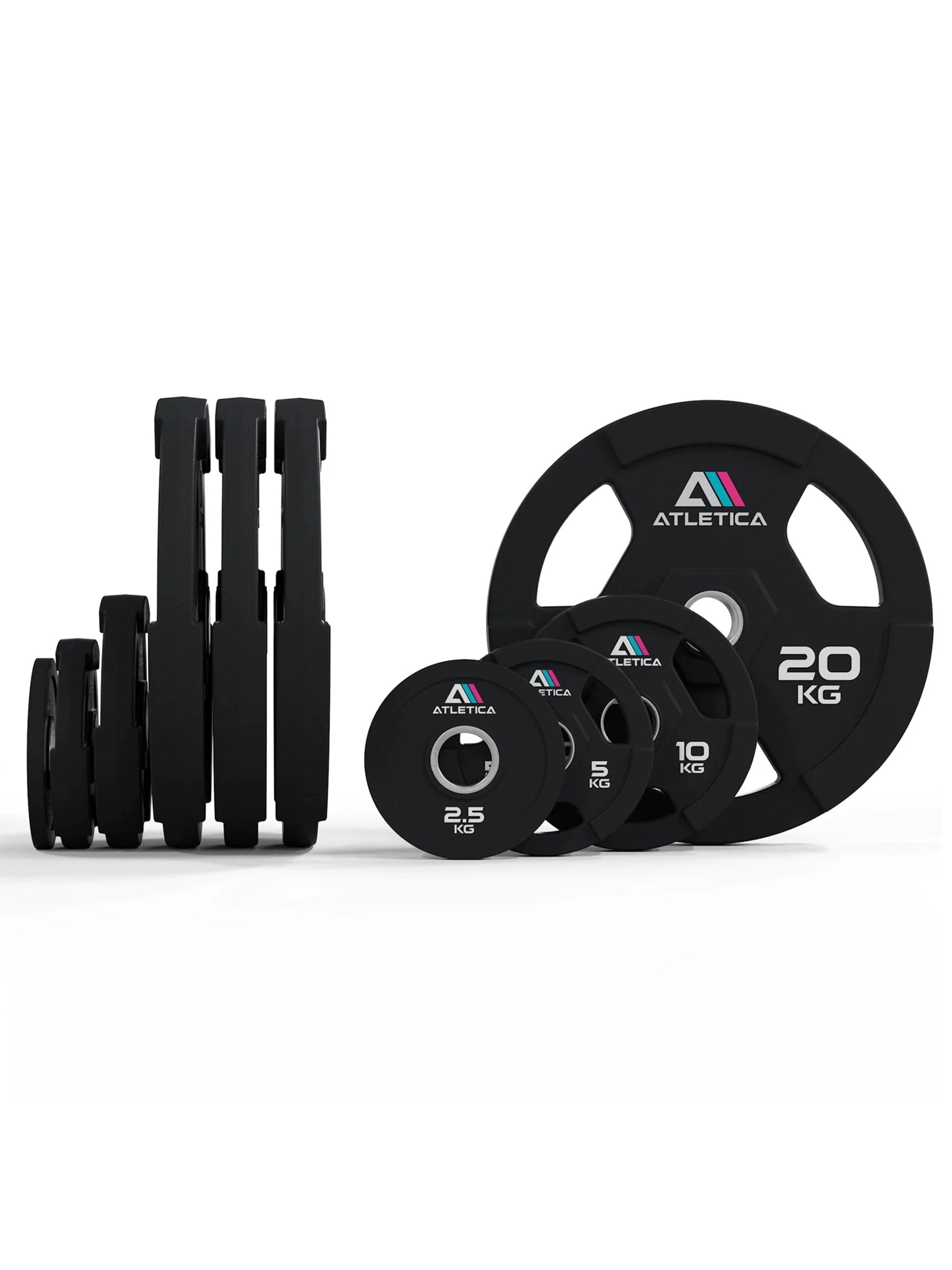 Gewichte Gripper plates: Gripper Plates115 kg bestehend aus 2x2,5 kg | 2x5 kg | 2x10 kg | 4x20 kg