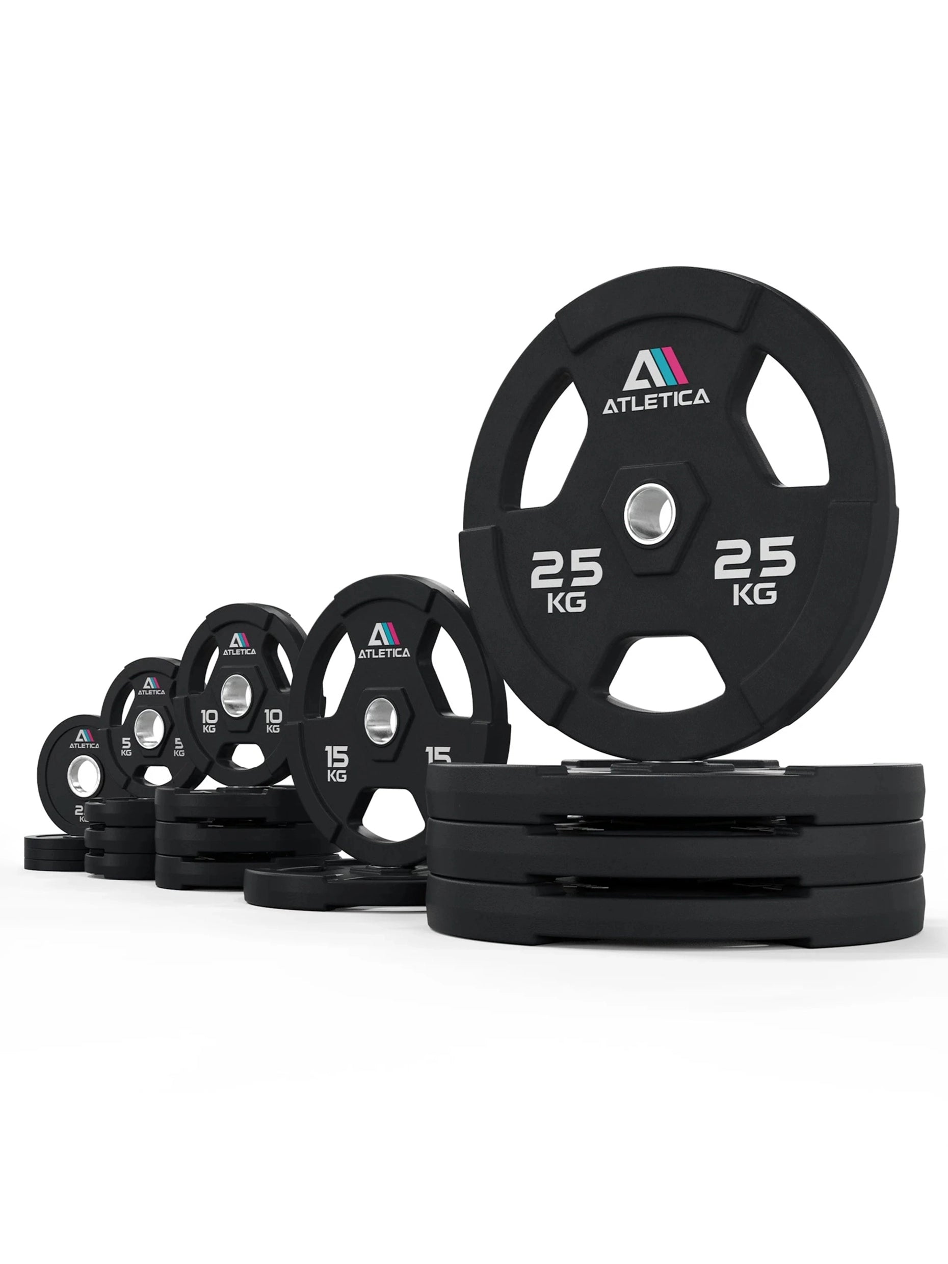 Gewichte Gripper plates: Set 200 kg | Gripper Plates200 kg bestehend aus 4x2,5 kg | 4x5 kg | 4x10 kg | 2x15 kg | 4x25 kg