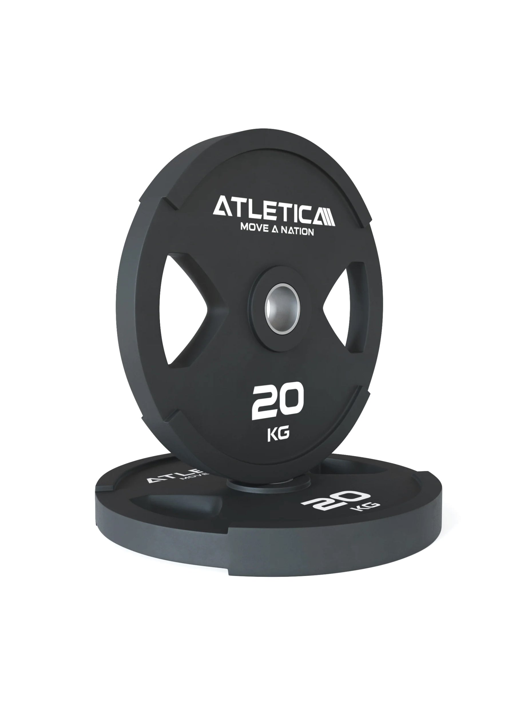 Hantelstangen Set Zeta: Zeta Hybrid Langhantel 1880mm | 75kg Dual-Gripper Plates | Slim Collars