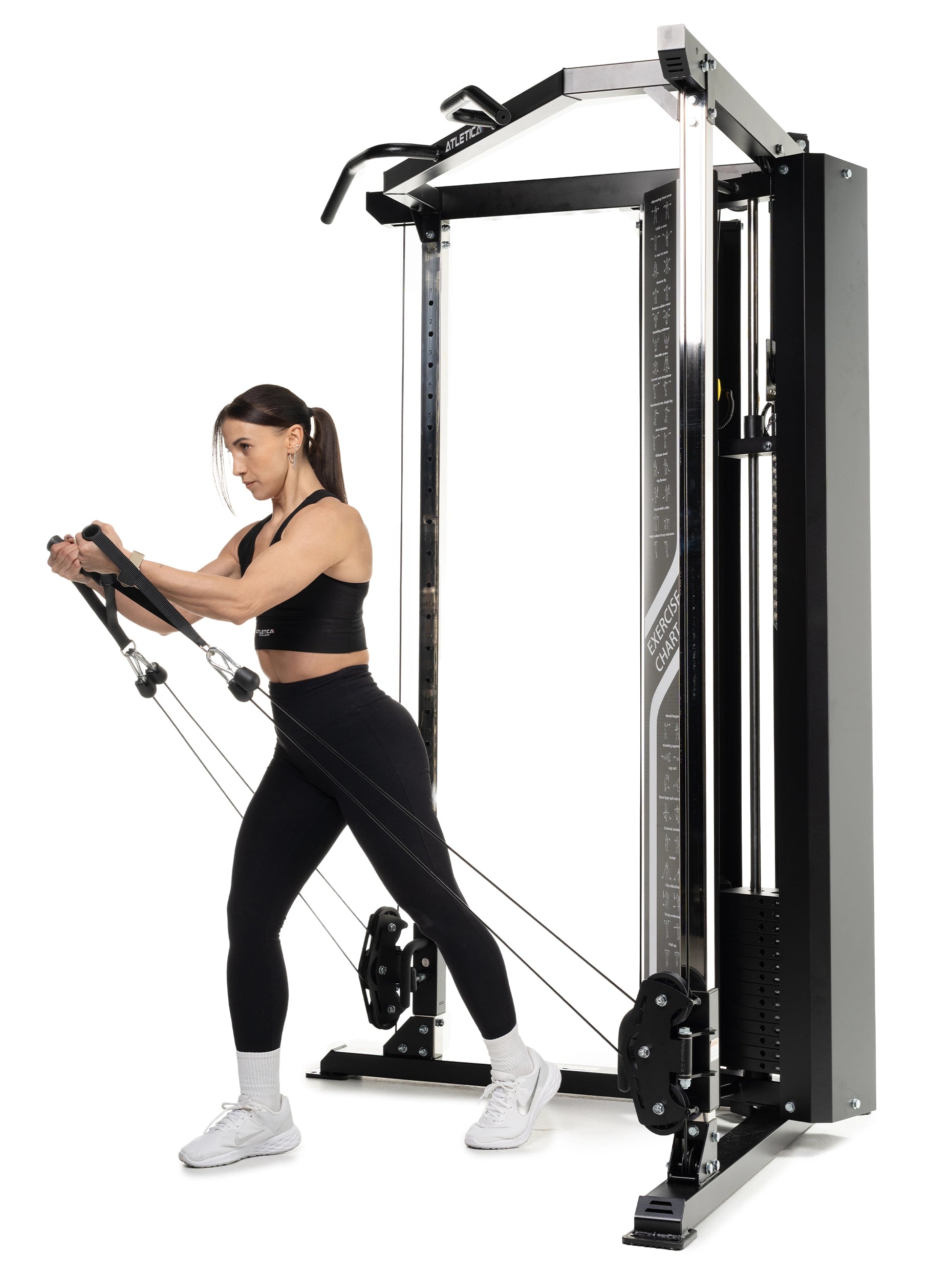 Cable Fly an der Harrier Kabelzugstation