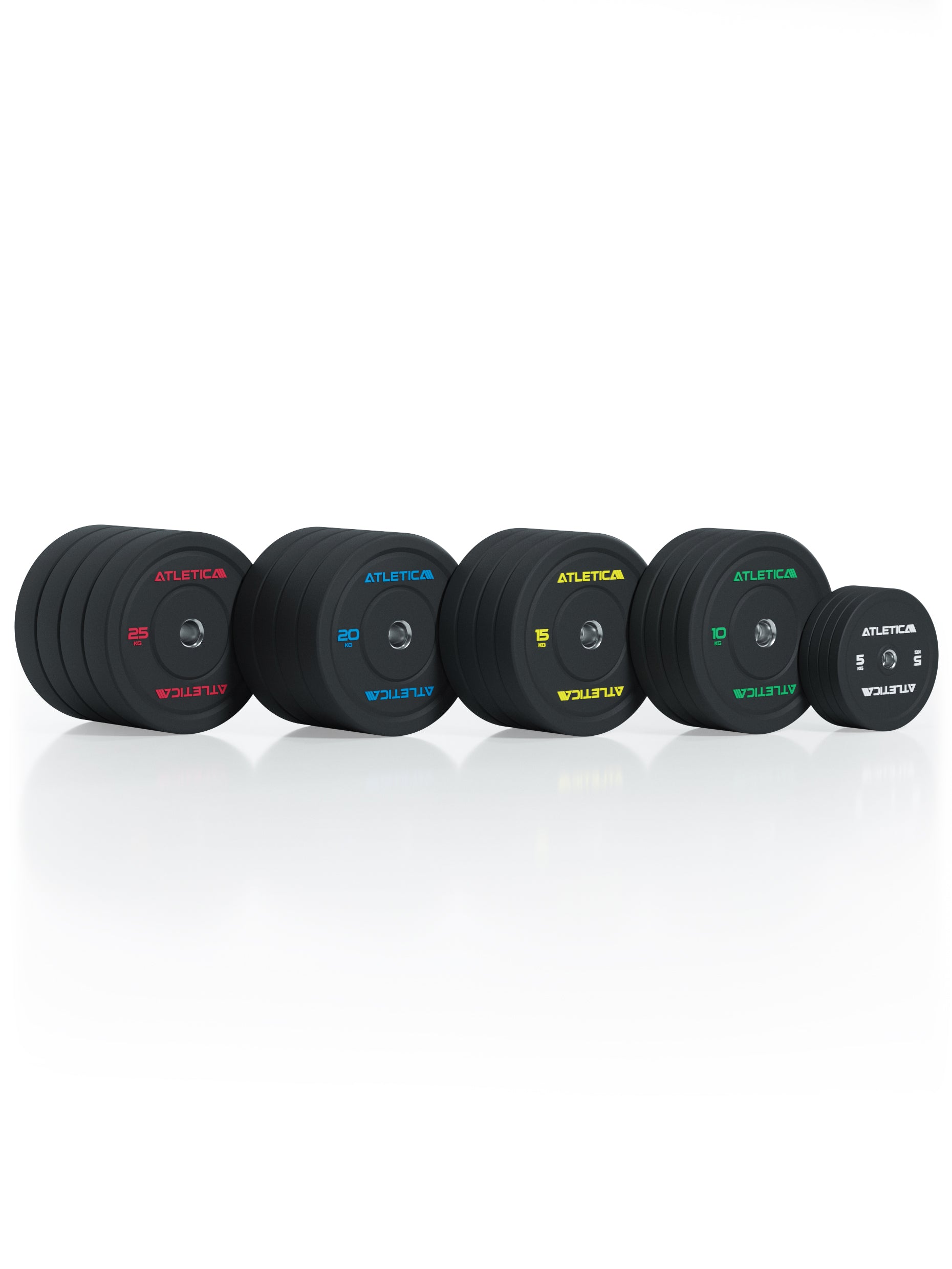 Gewichtsscheiben High Temp Bumper Plates Set: 