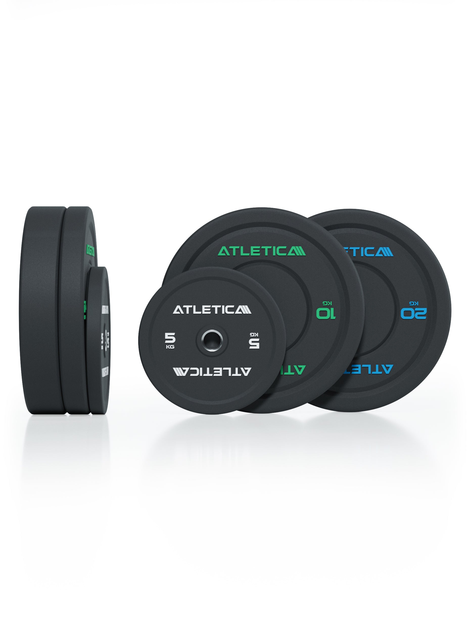 High Temp Bumper Plates Set: Gewichtsscheiben, 